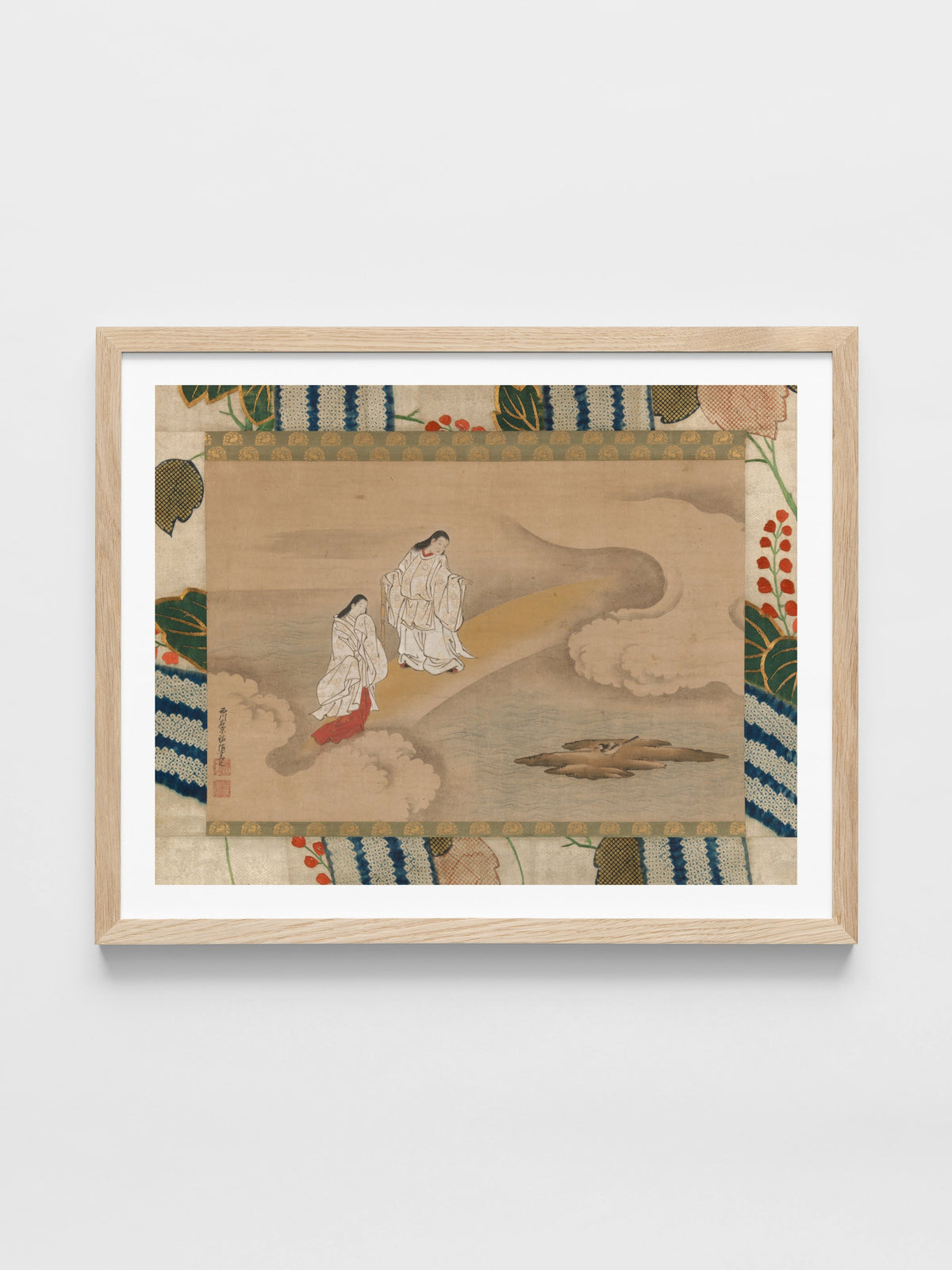 The God Izanagi and Goddess Izanami