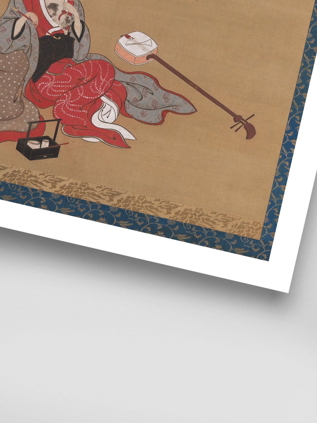 Courtesan with a Kitten