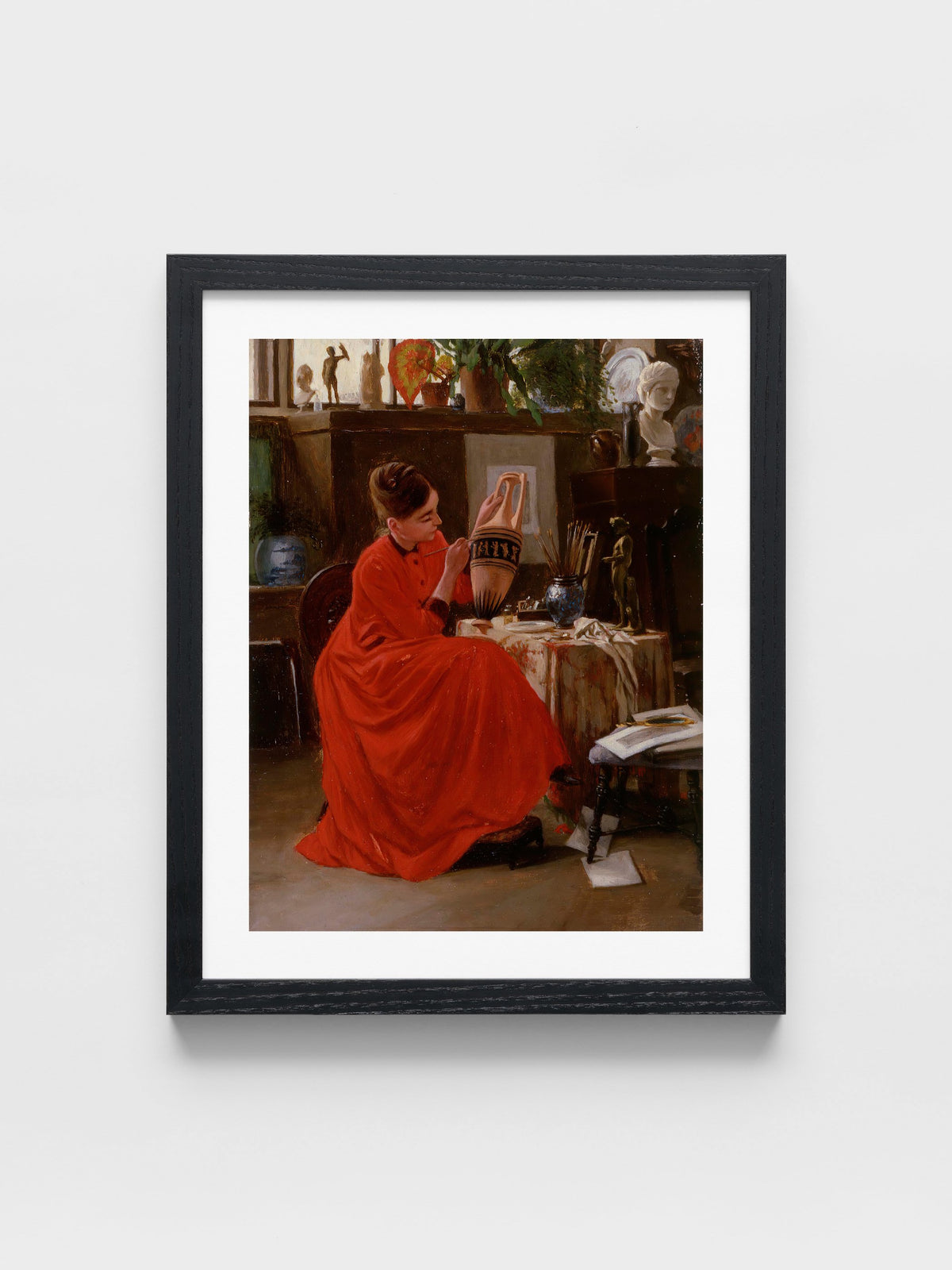 Interior With Vase Painter