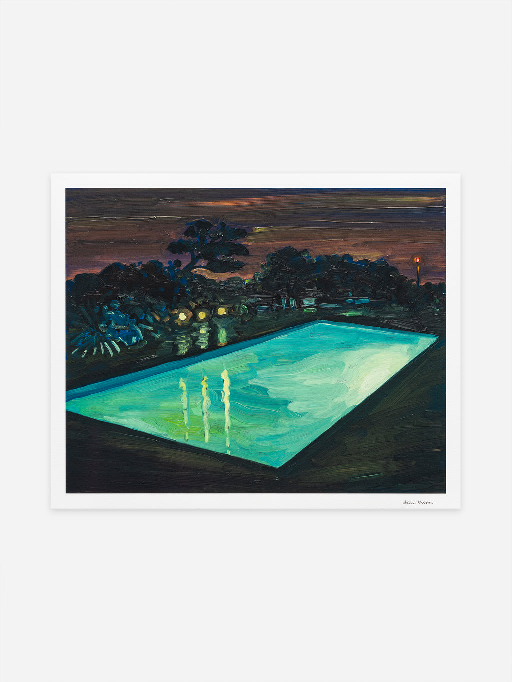Alice Brasser - Night Pool