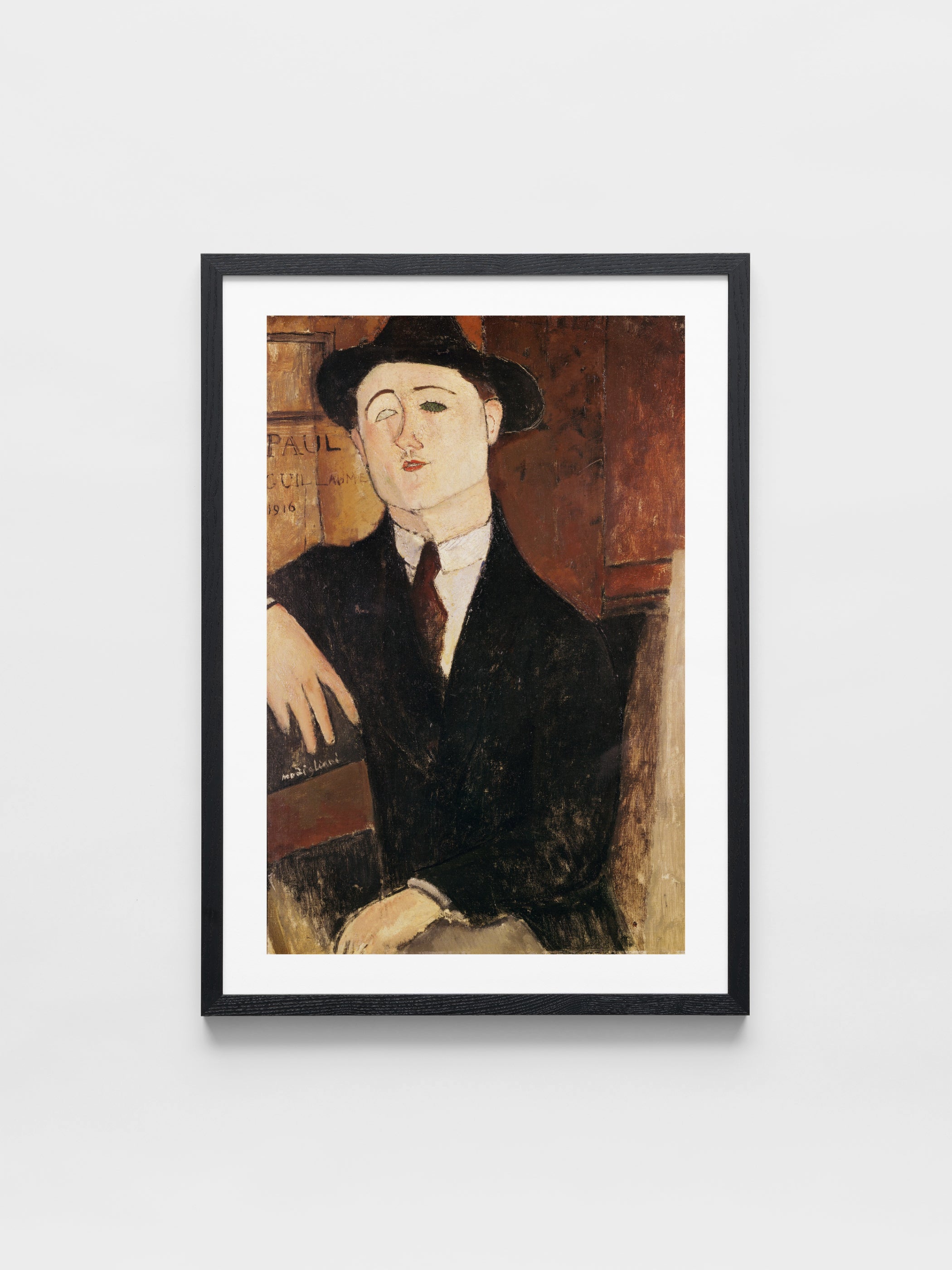 Amedeo Modigliani - Portrait of Paul Guillaume Seated