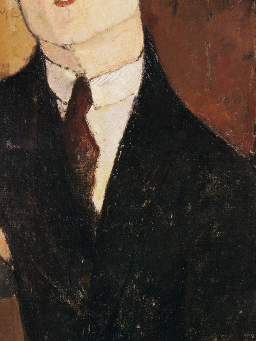 Amedeo Modigliani - Portrait of Paul Guillaume Seated