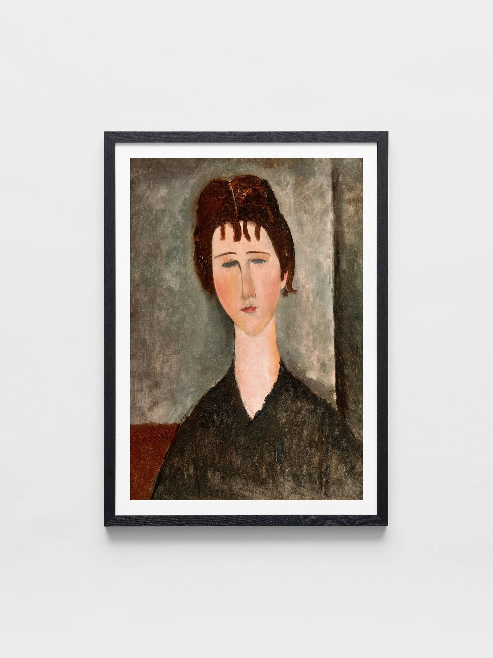 Amedeo Modigliani - Girl With a Dark Fringe