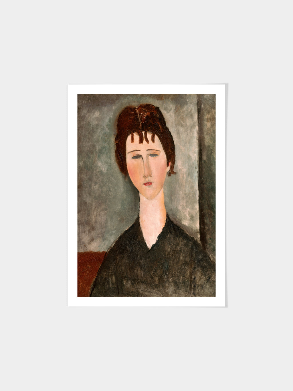 Amedeo Modigliani - Girl With a Dark Fringe