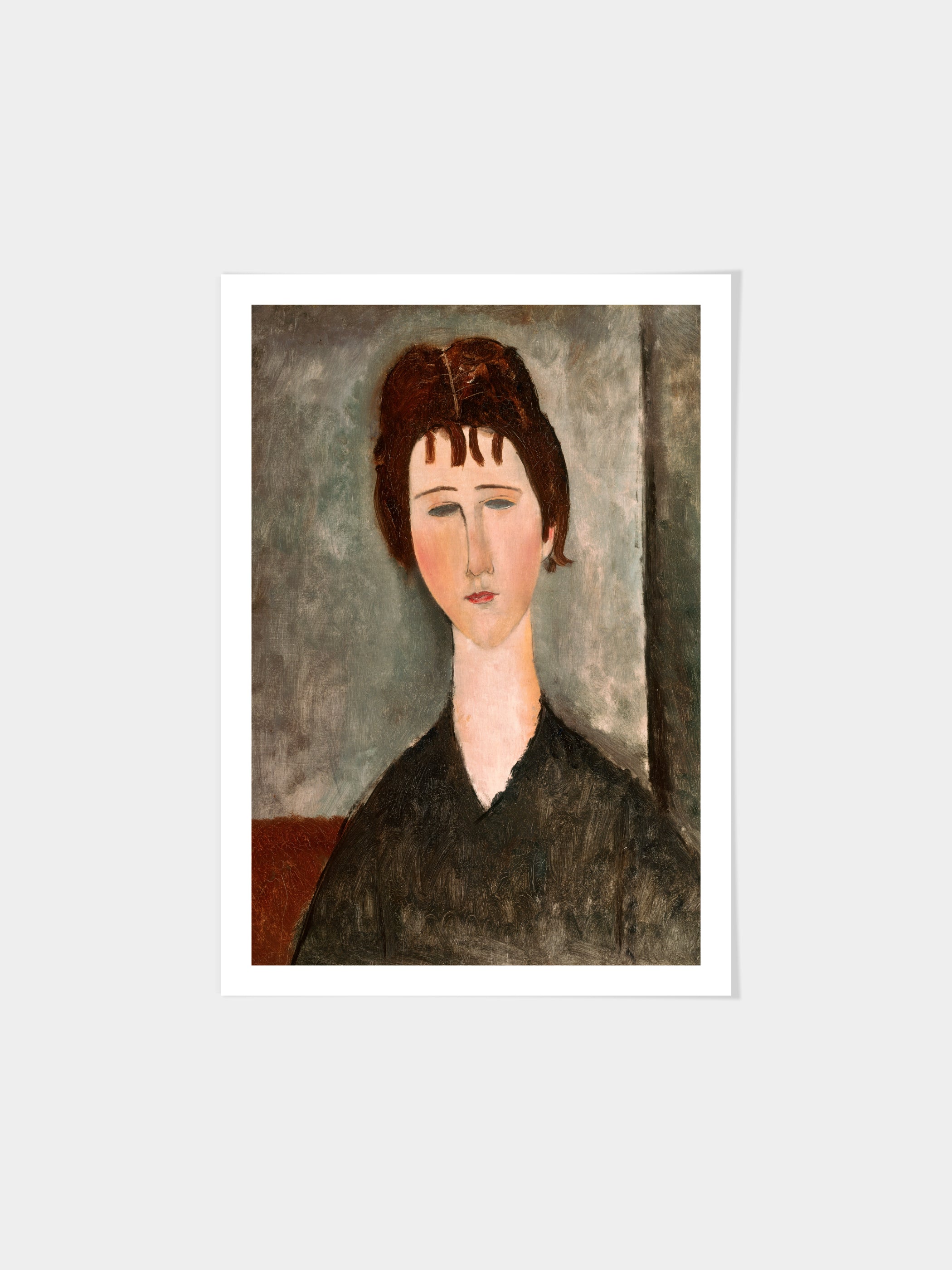 Amedeo Modigliani - Girl With a Dark Fringe