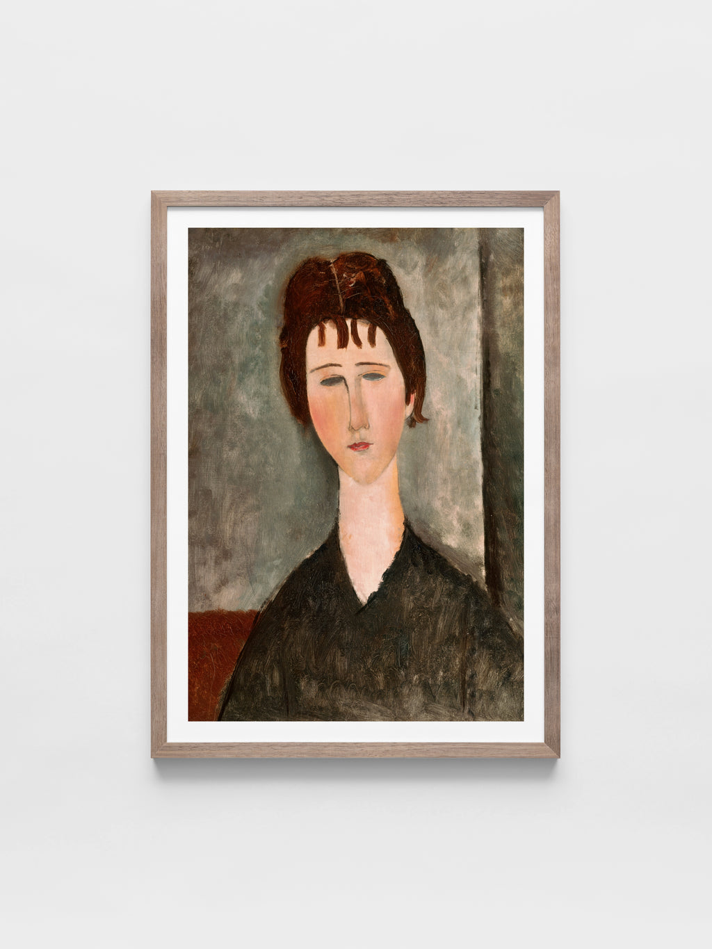 Amedeo Modigliani - Girl With a Dark Fringe