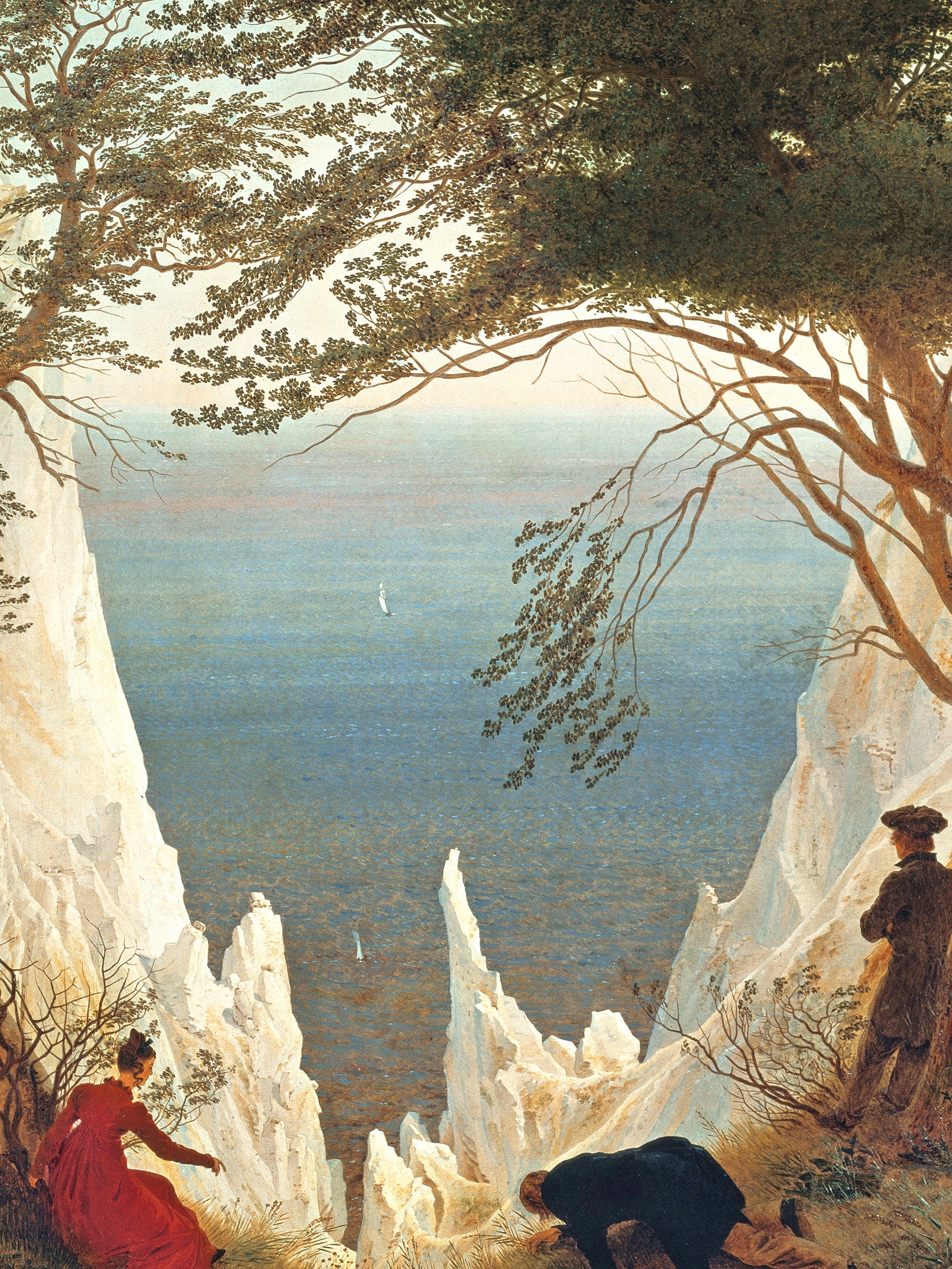 Caspar David Friedrich - Chalk Cliffs on Rugen