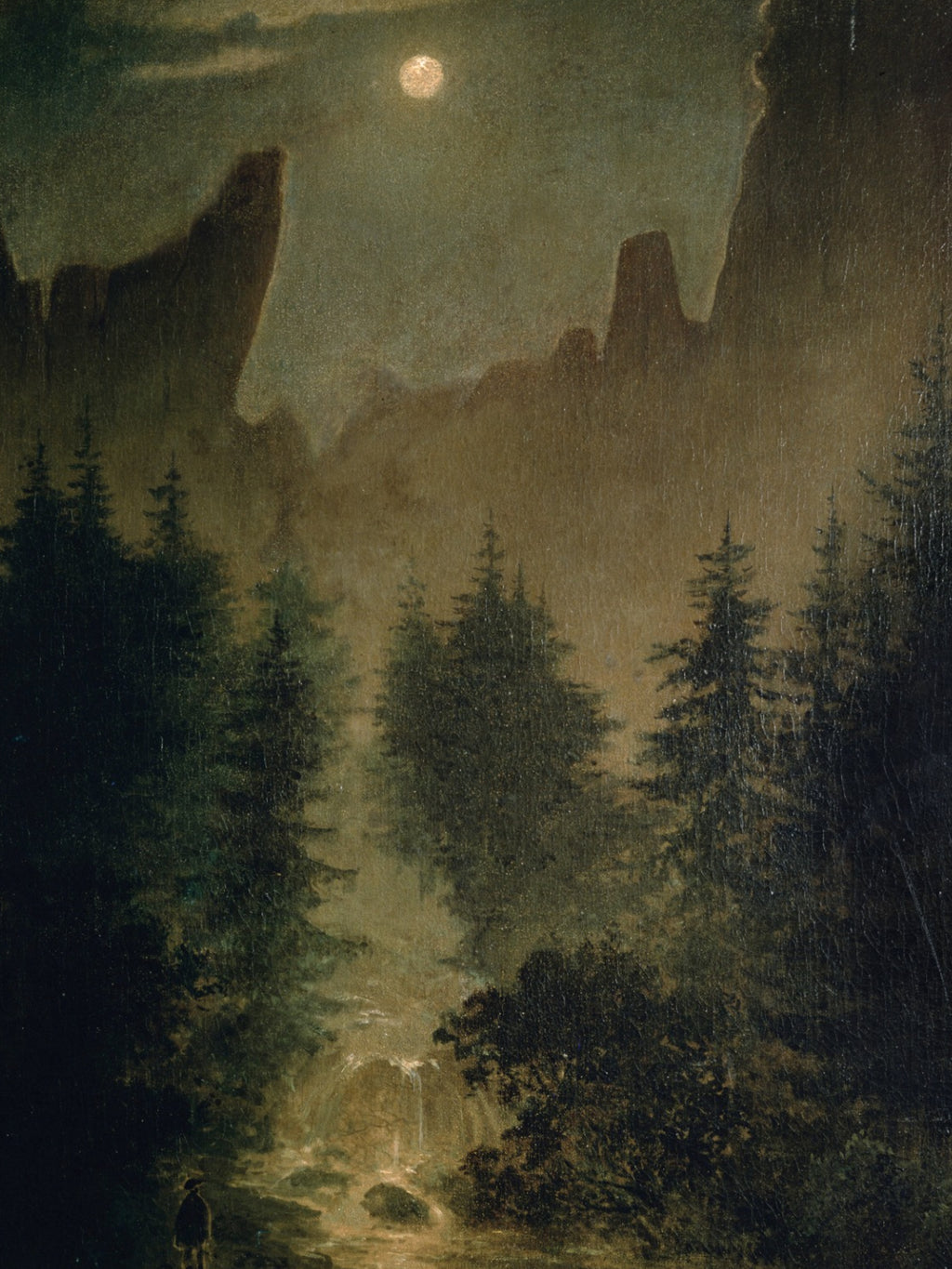 Caspar David Friedrich - Uttewalder Grund