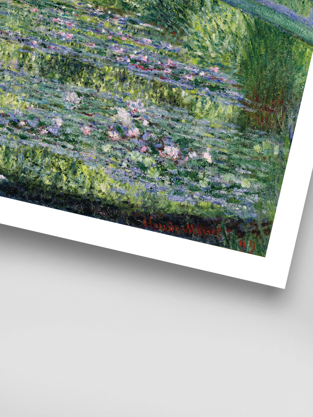 Claude Monet - The Waterlily Pond: Green Harmony