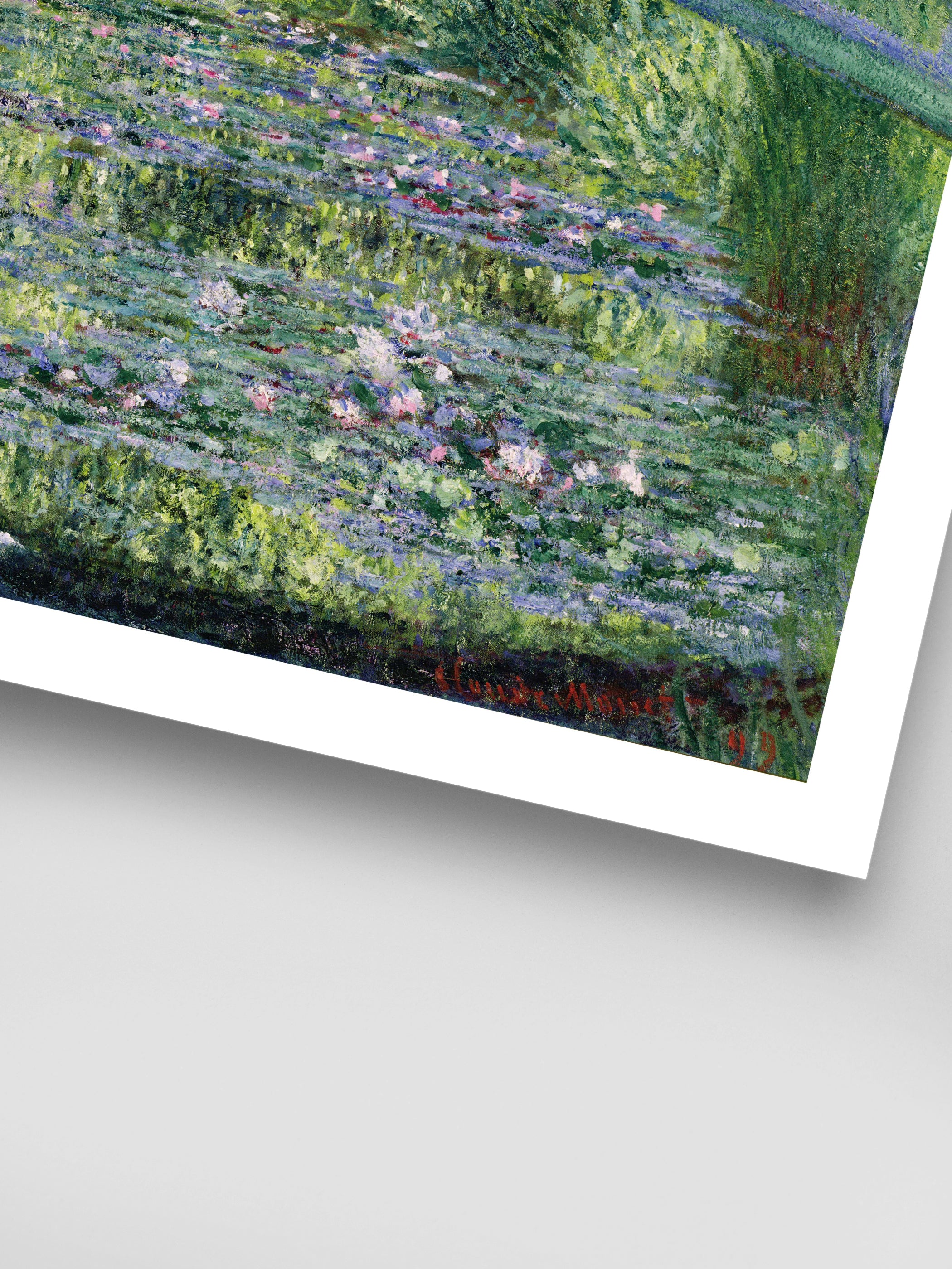 Claude Monet - The Waterlily Pond: Green Harmony