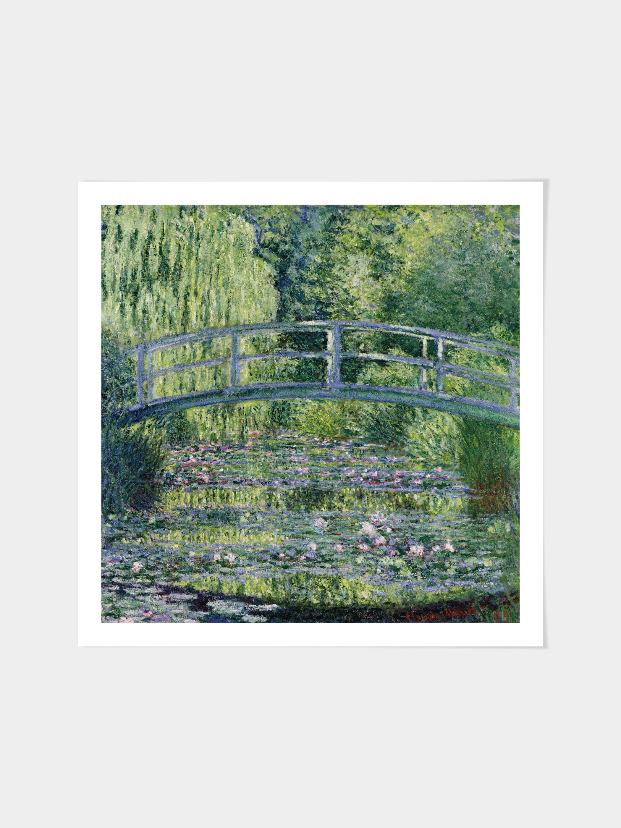 Claude Monet - The Waterlily Pond: Green Harmony