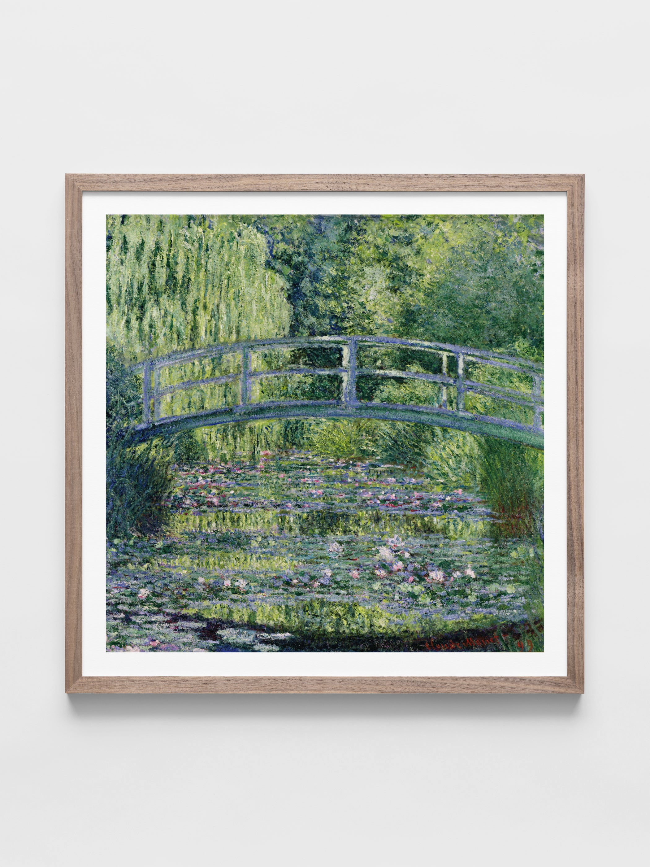 Claude Monet - The Waterlily Pond: Green Harmony