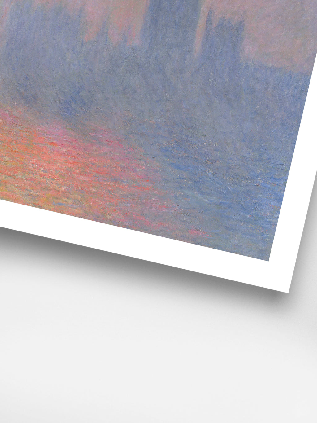 Claude Monet - The Houses of Parliament, London, with the sun breaking through the fog