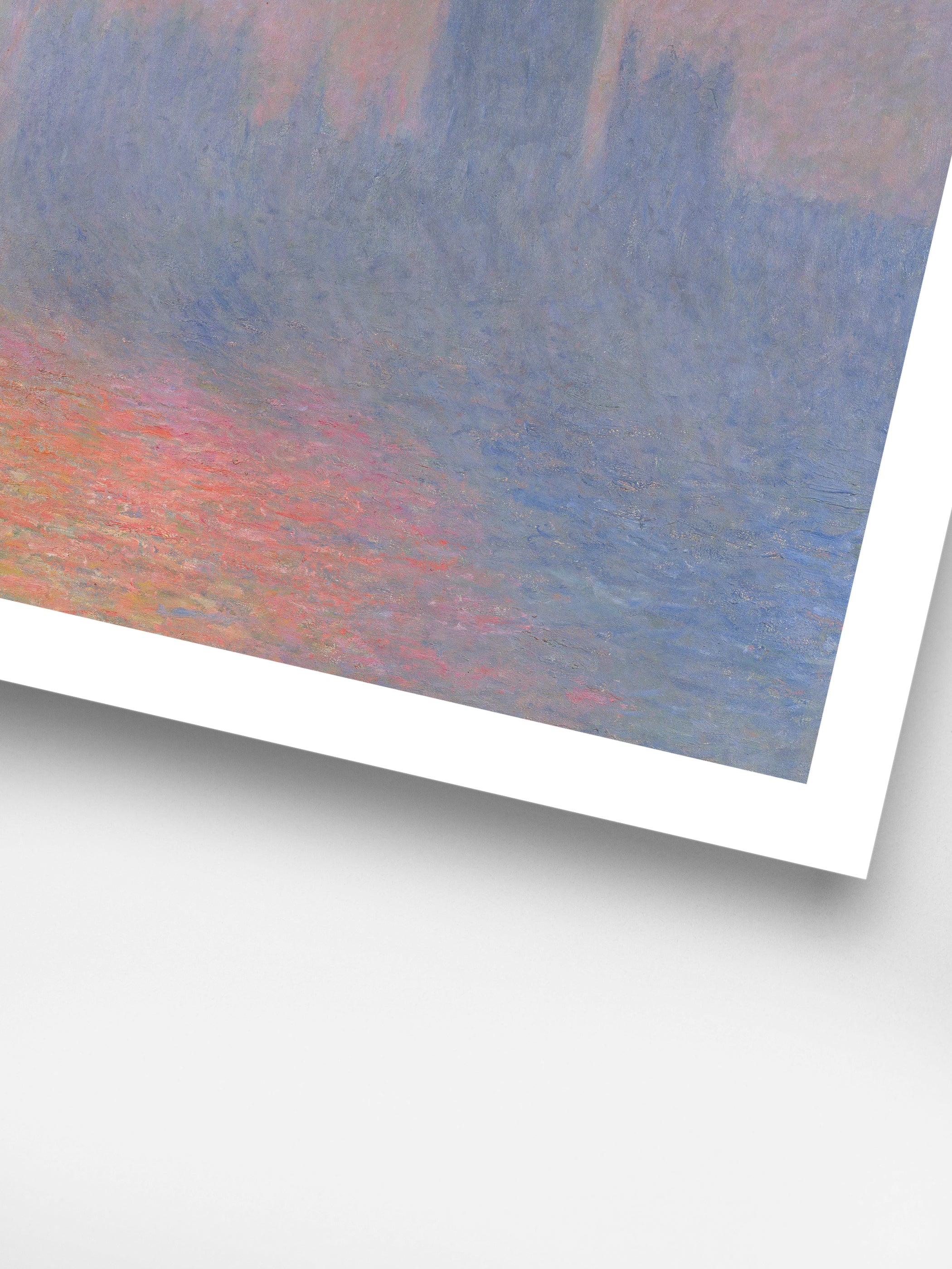 Claude Monet - The Houses of Parliament, London, with the sun breaking through the fog