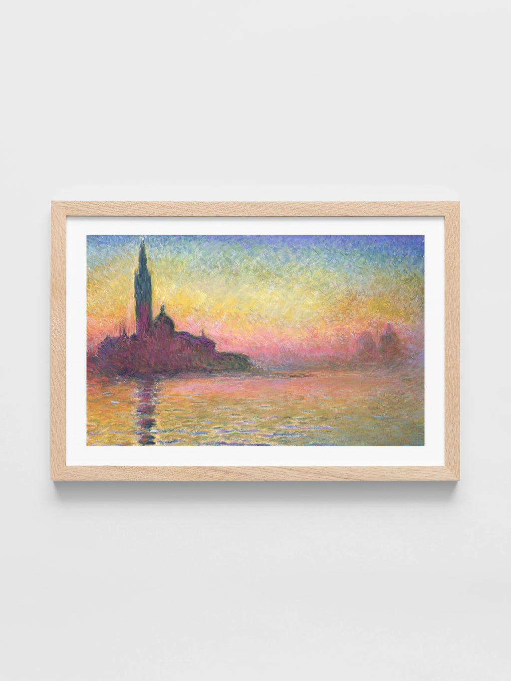 Claude Monet - San Giorgio Maggiore at dusk
