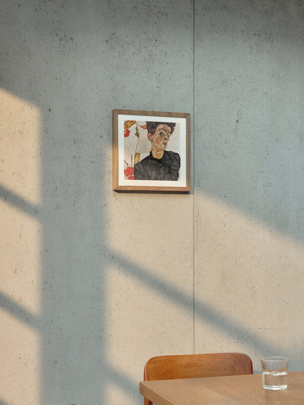 Self-Portrait with Fruit