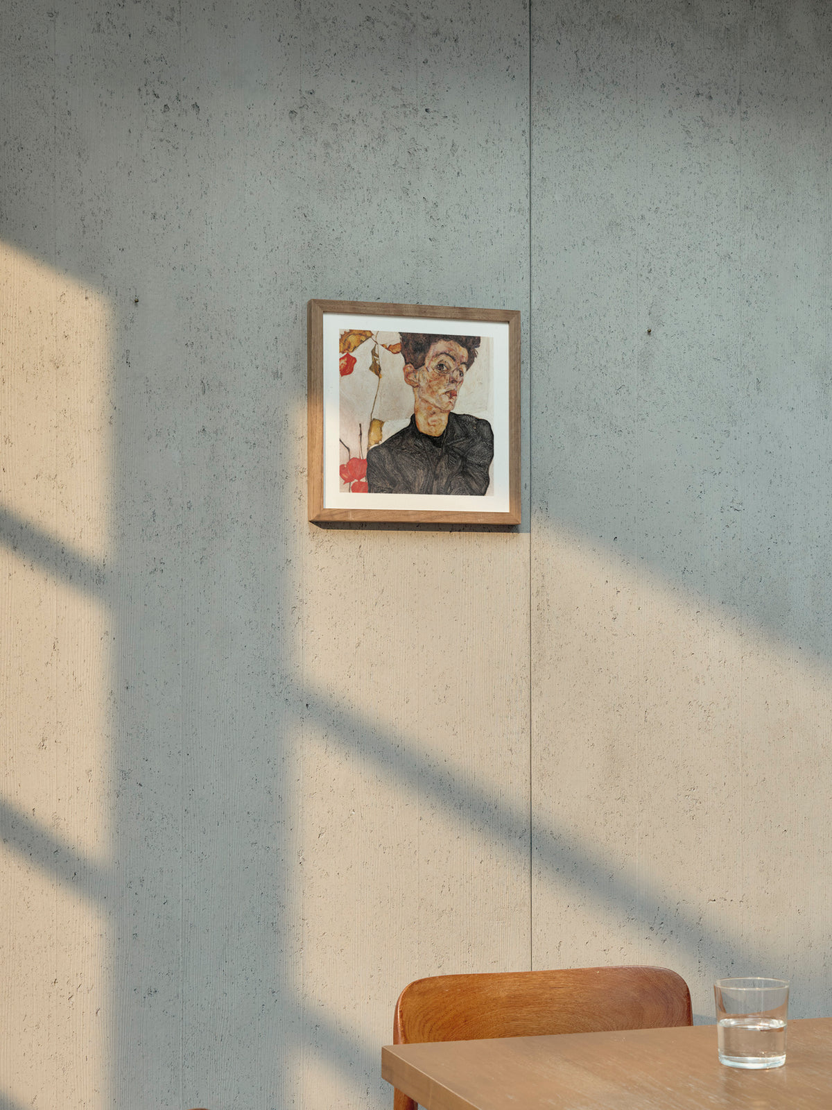 Self-Portrait with Fruit