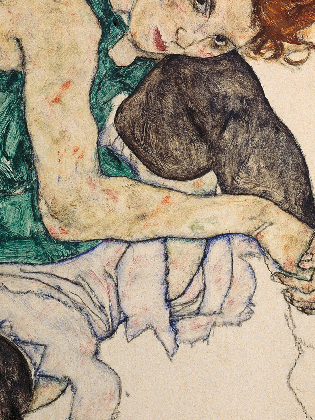 Egon Schiele - The artist's wife