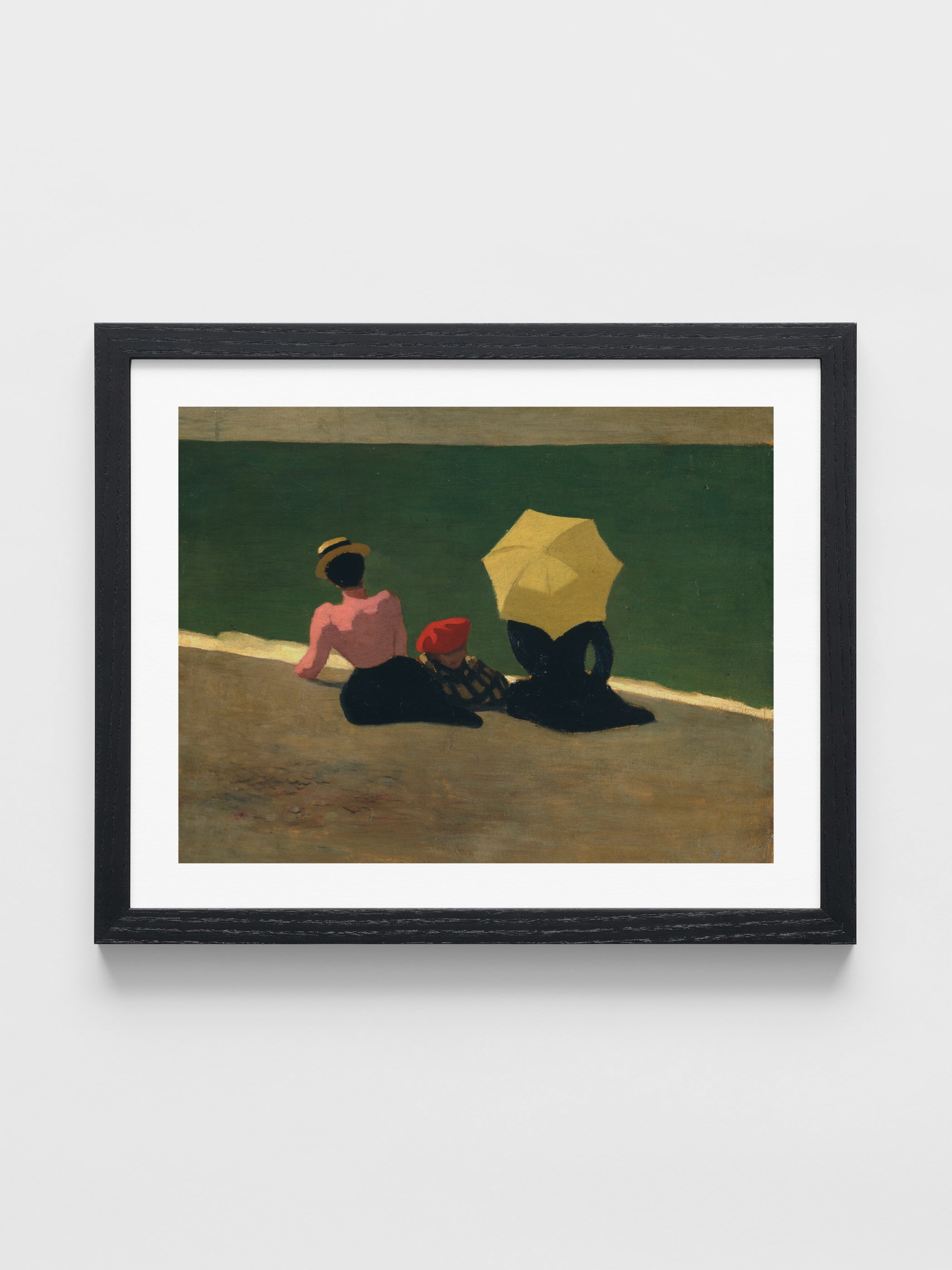 Felix Edouard Vallotton - On the Beach