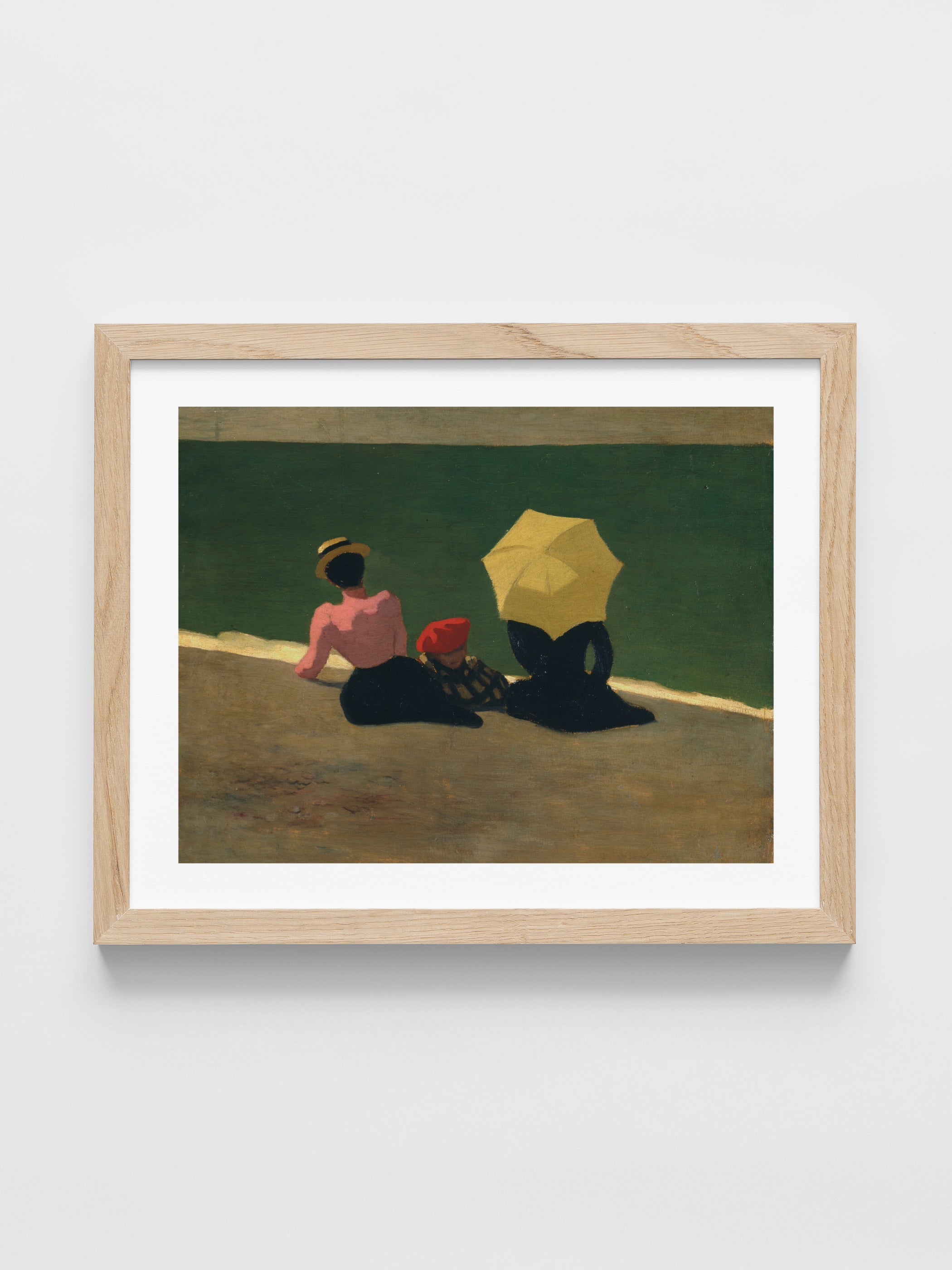 Felix Edouard Vallotton - On the Beach