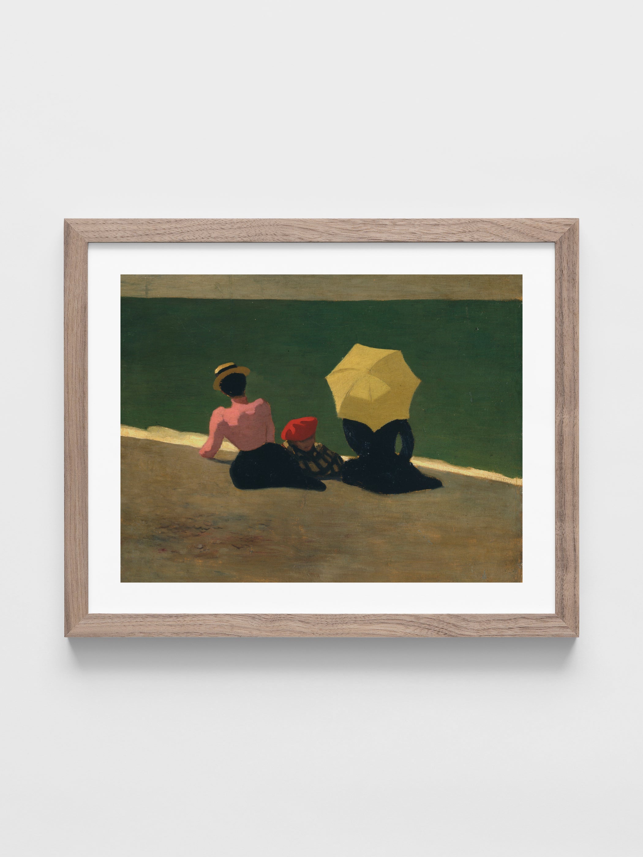 Felix Edouard Vallotton - On the Beach