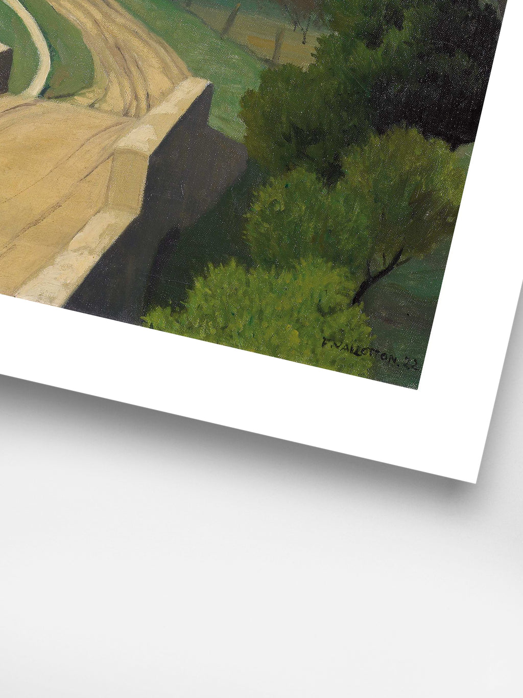 Felix Edouard Vallotton - Bridge over the Beal