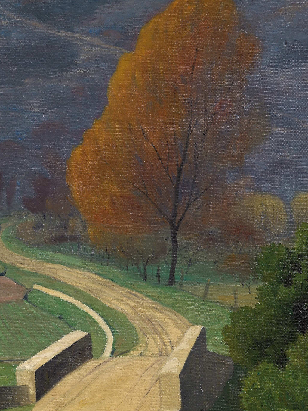Felix Edouard Vallotton - Bridge over the Beal