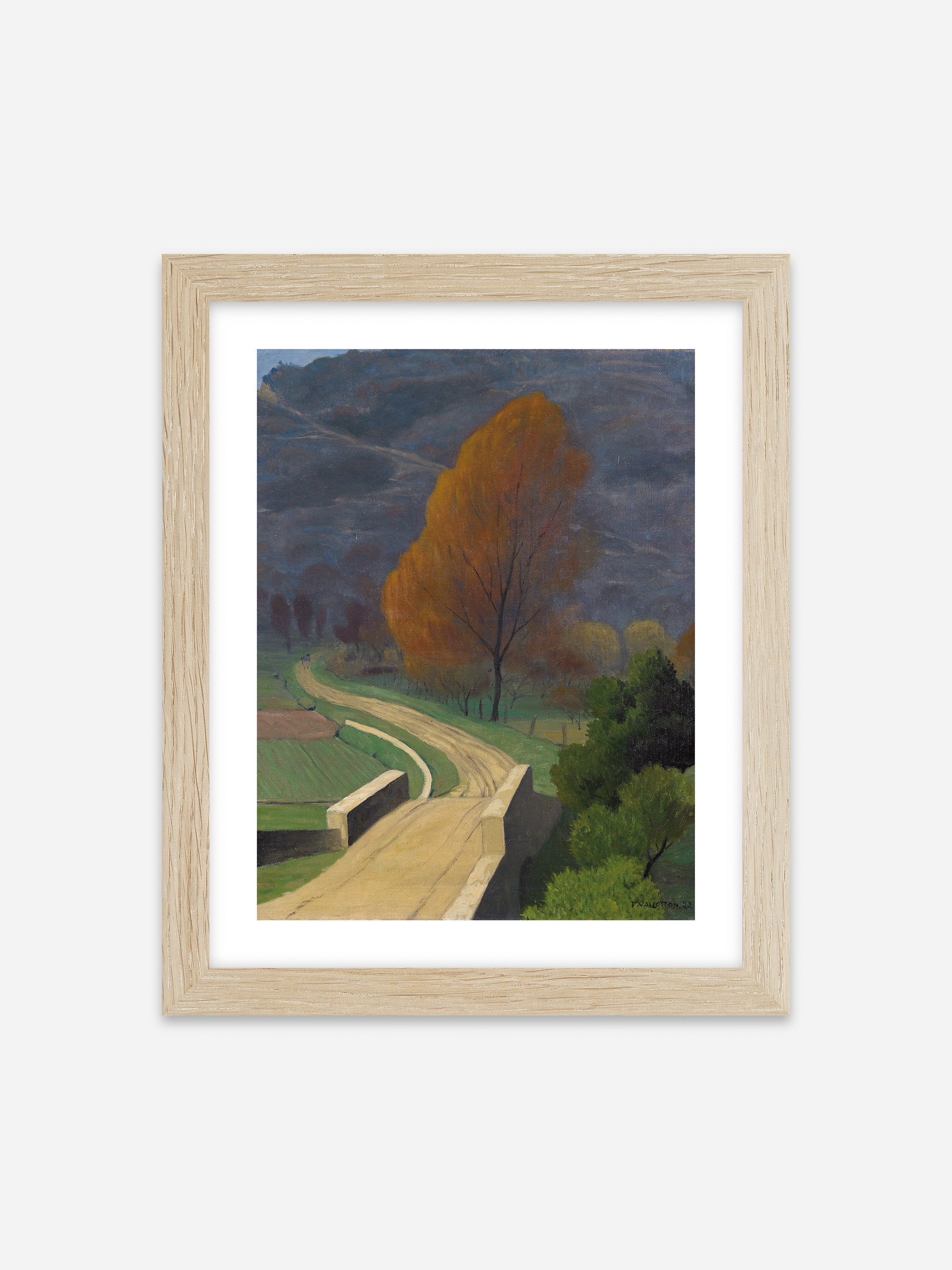 Felix Edouard Vallotton - Bridge over the Beal