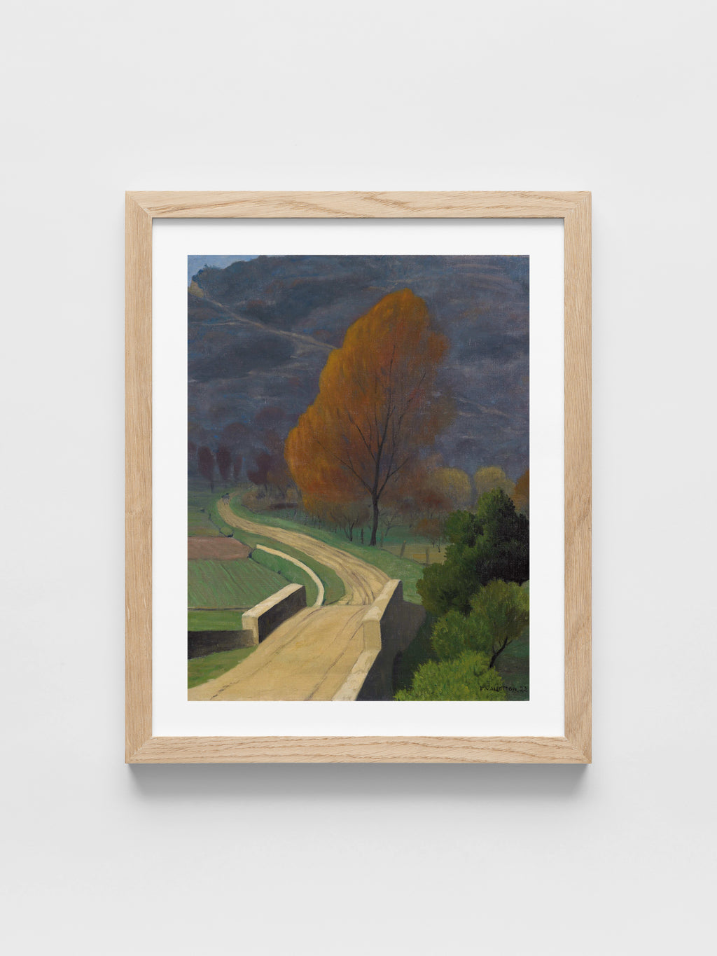 Felix Edouard Vallotton - Bridge over the Beal