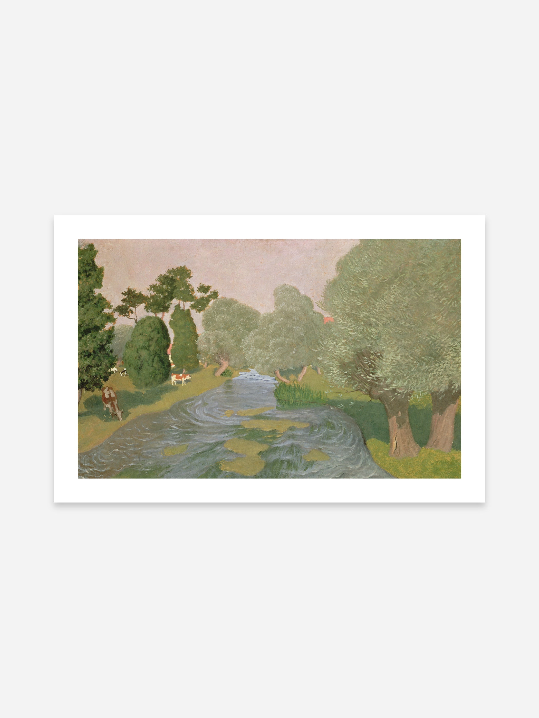 Felix Edouard Vallotton - Normandy Landscape