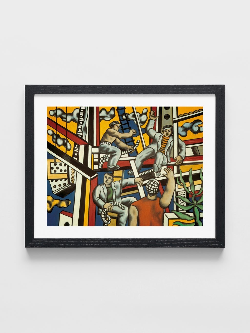 Fernand Leger - Builders with aloe