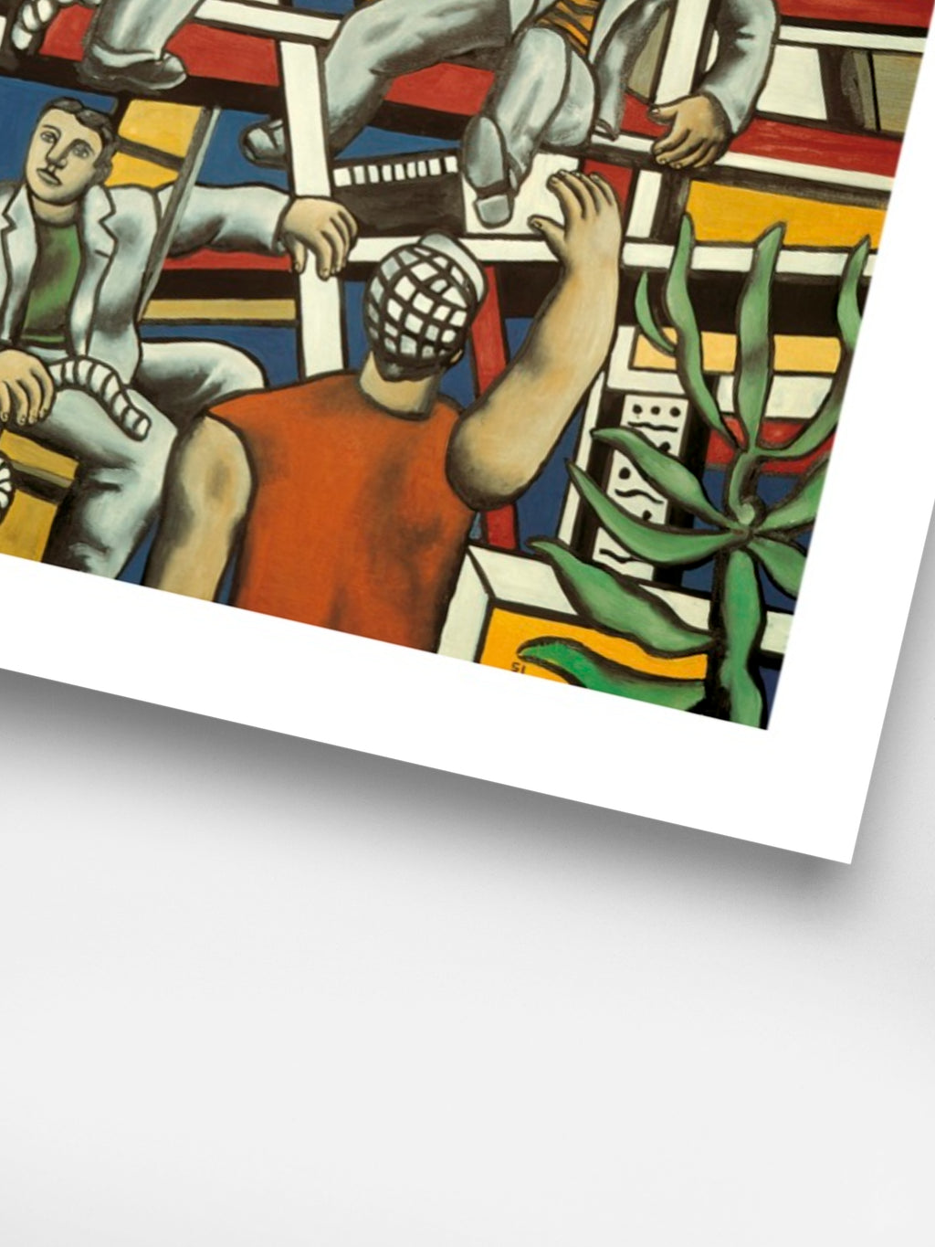 Fernand Leger - Builders with aloe