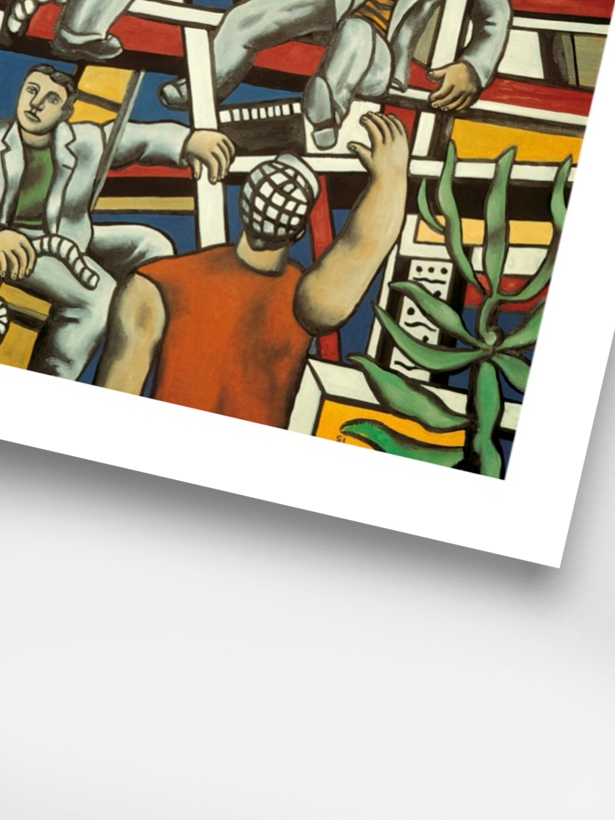 Fernand Leger - Builders with aloe