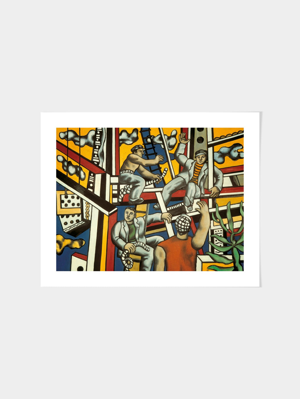 Fernand Leger - Builders with aloe