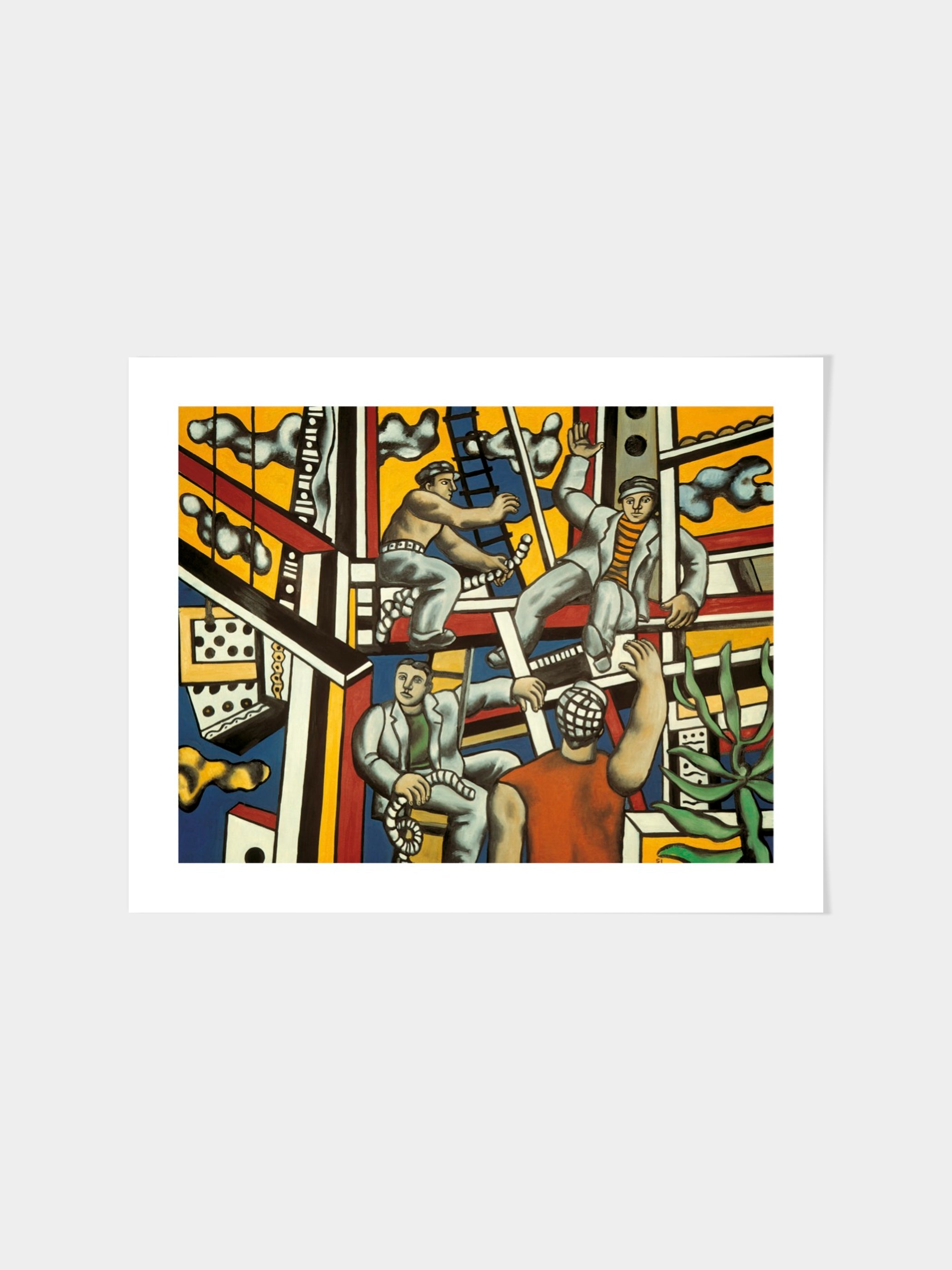 Fernand Leger - Builders with aloe