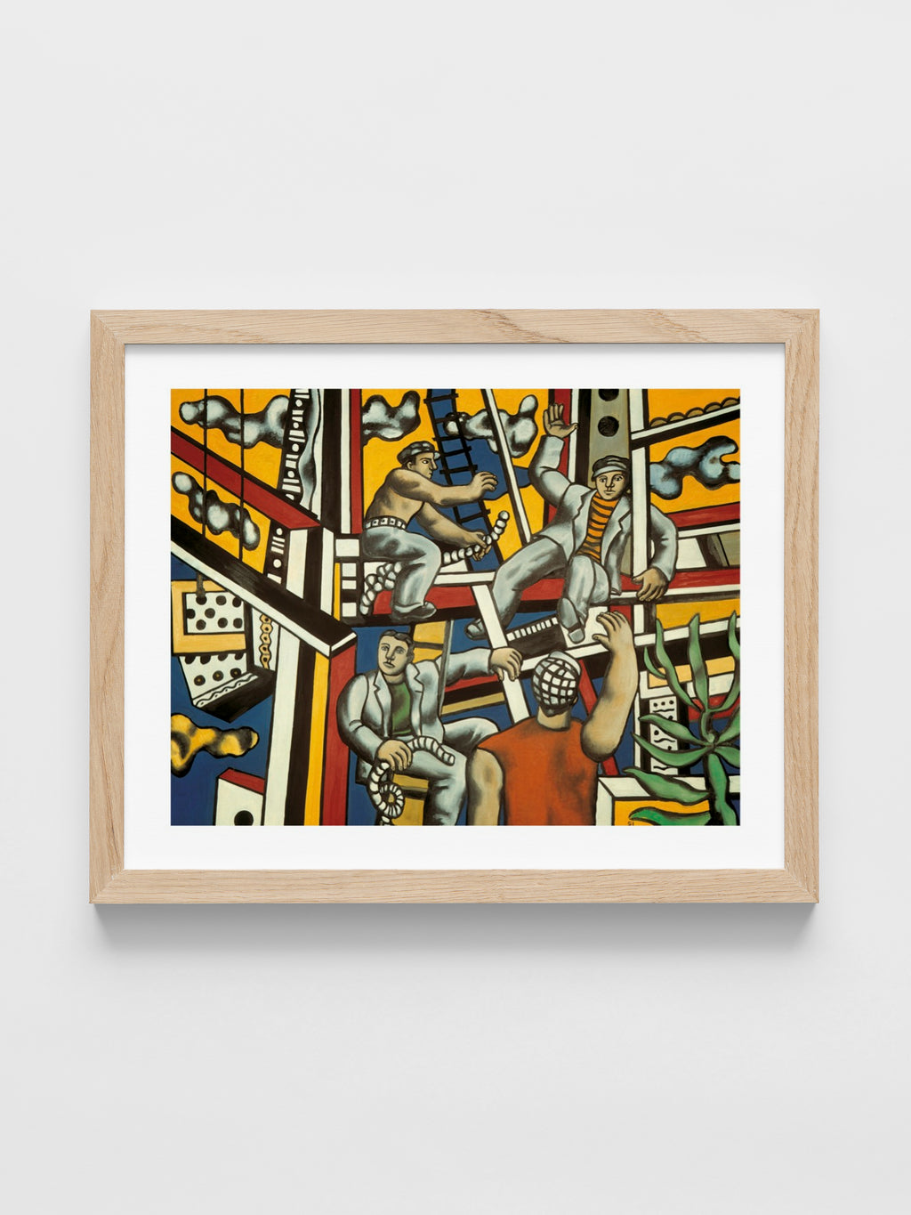 Fernand Leger - Builders with aloe