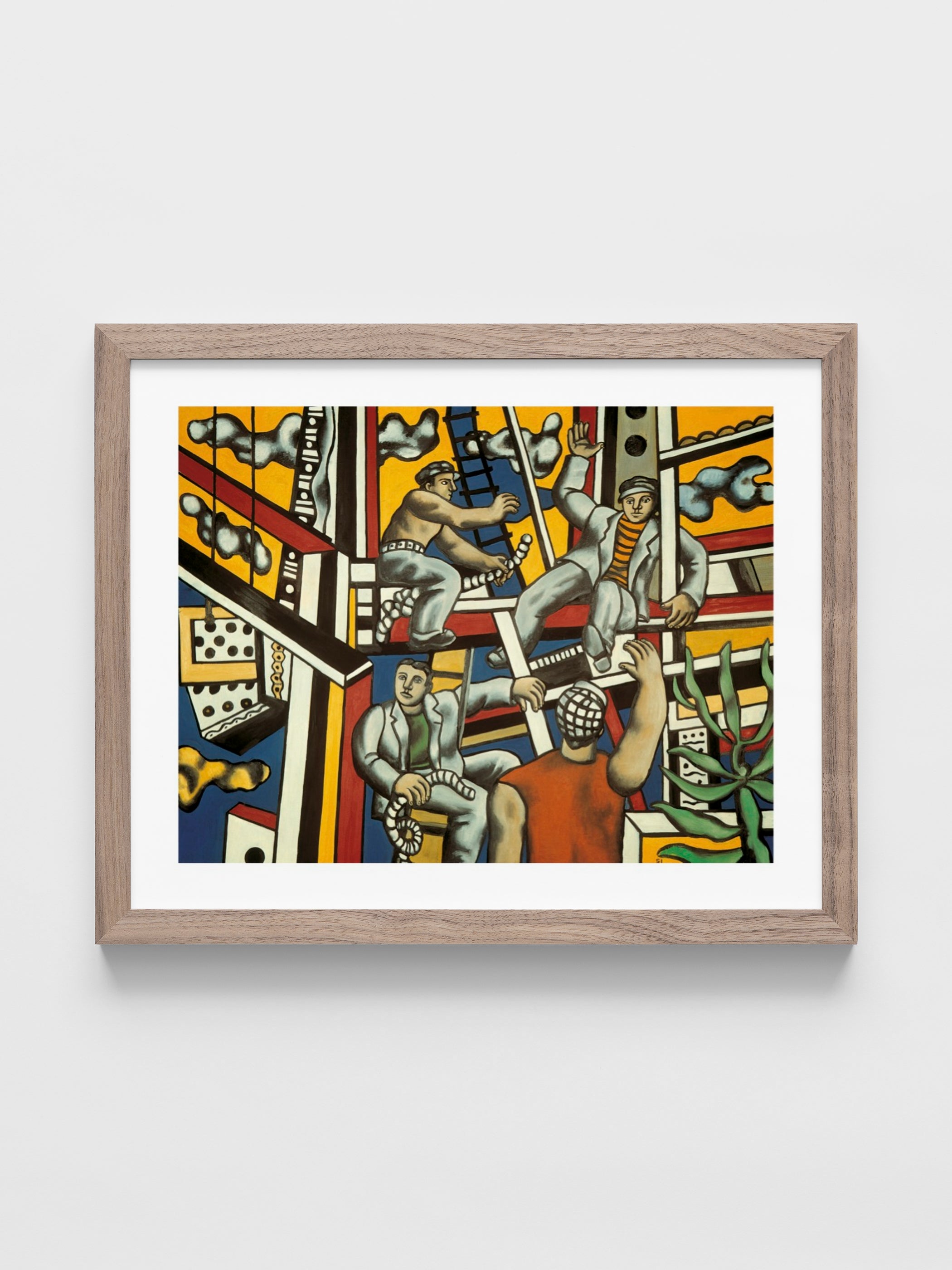 Fernand Leger - Builders with aloe