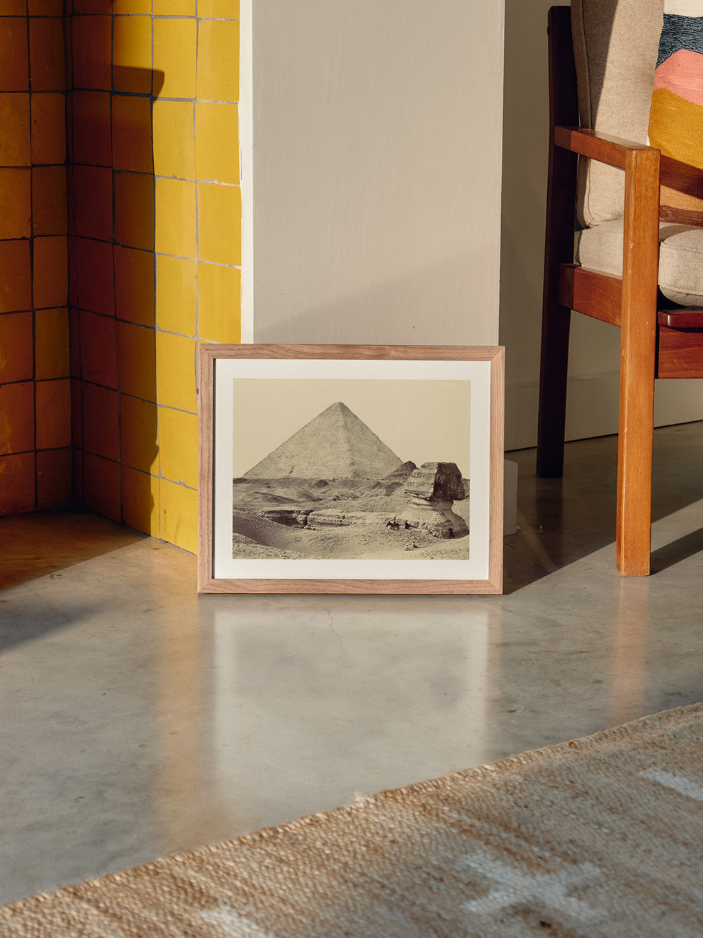The Sphynx and Great Pyramid, Geezeh