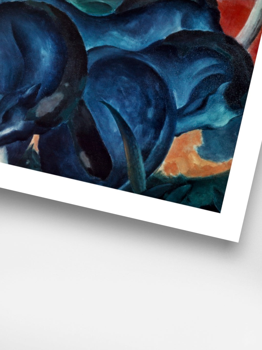 Franz Marc - Big blue horses