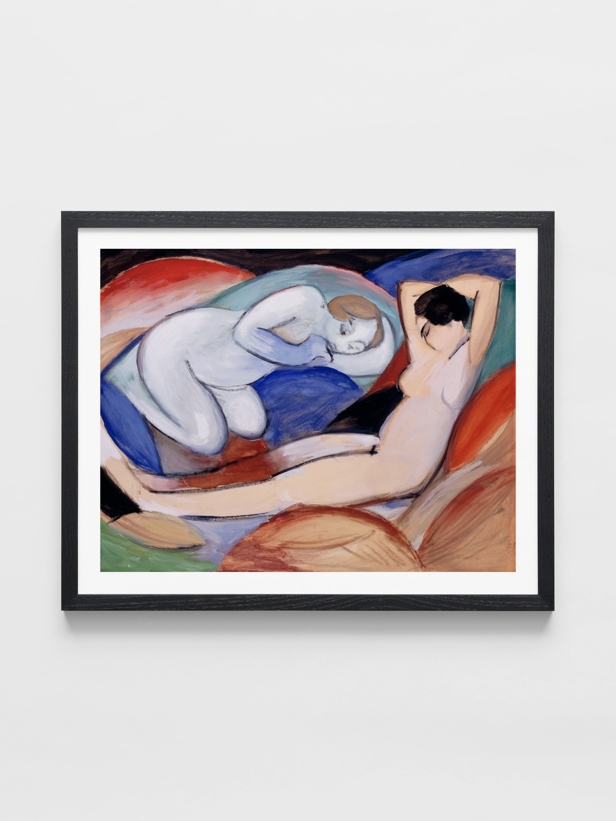 Franz Marc - Two Reclining Nudes