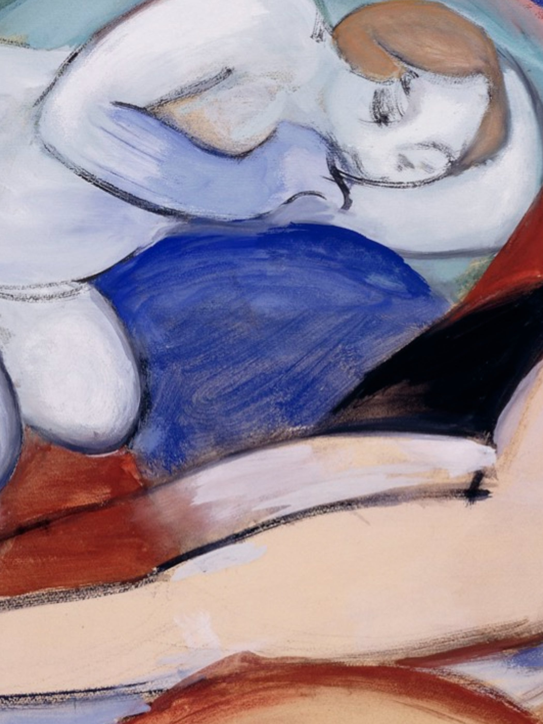 Franz Marc - Two Reclining Nudes
