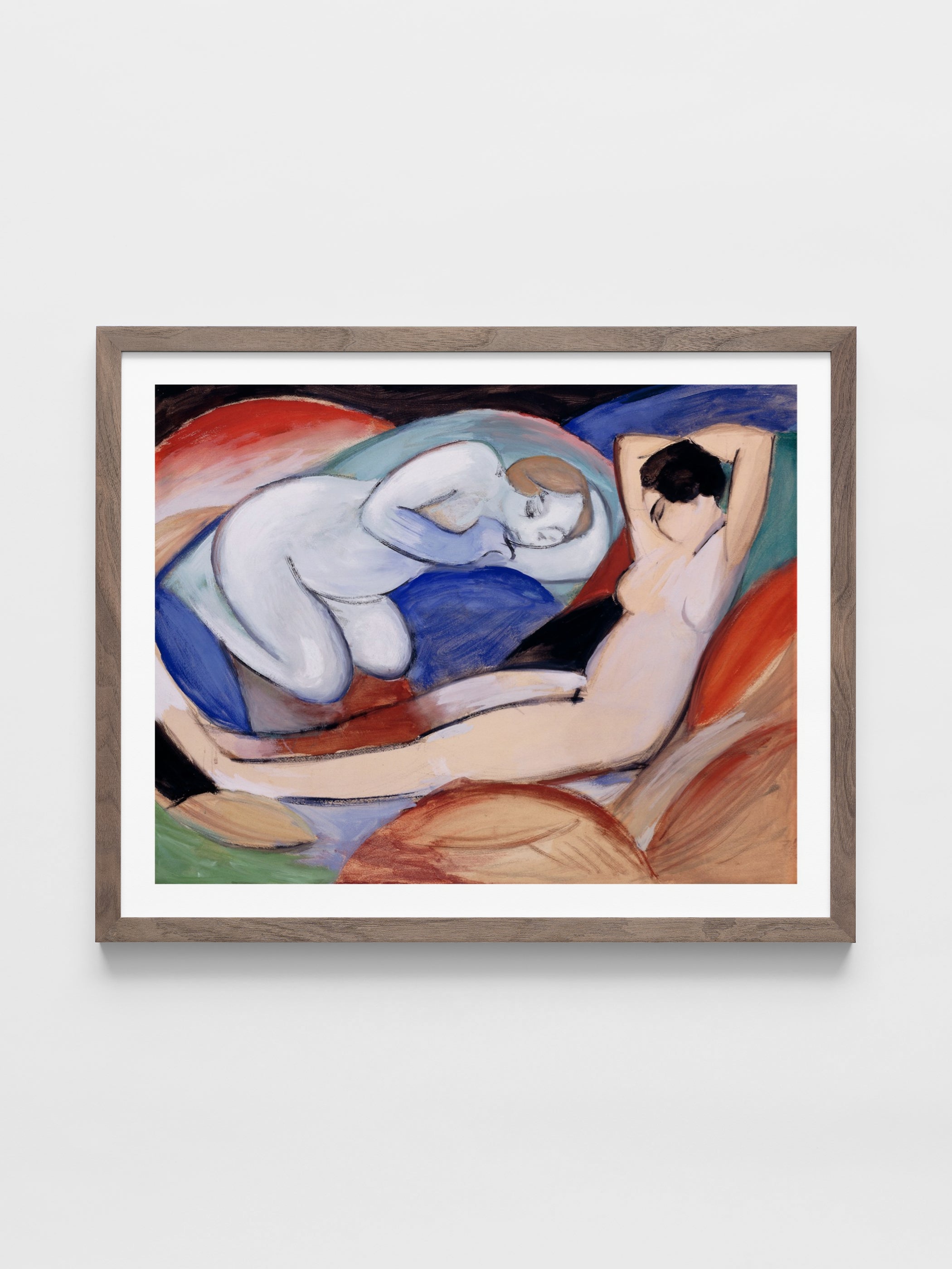 Franz Marc - Two Reclining Nudes