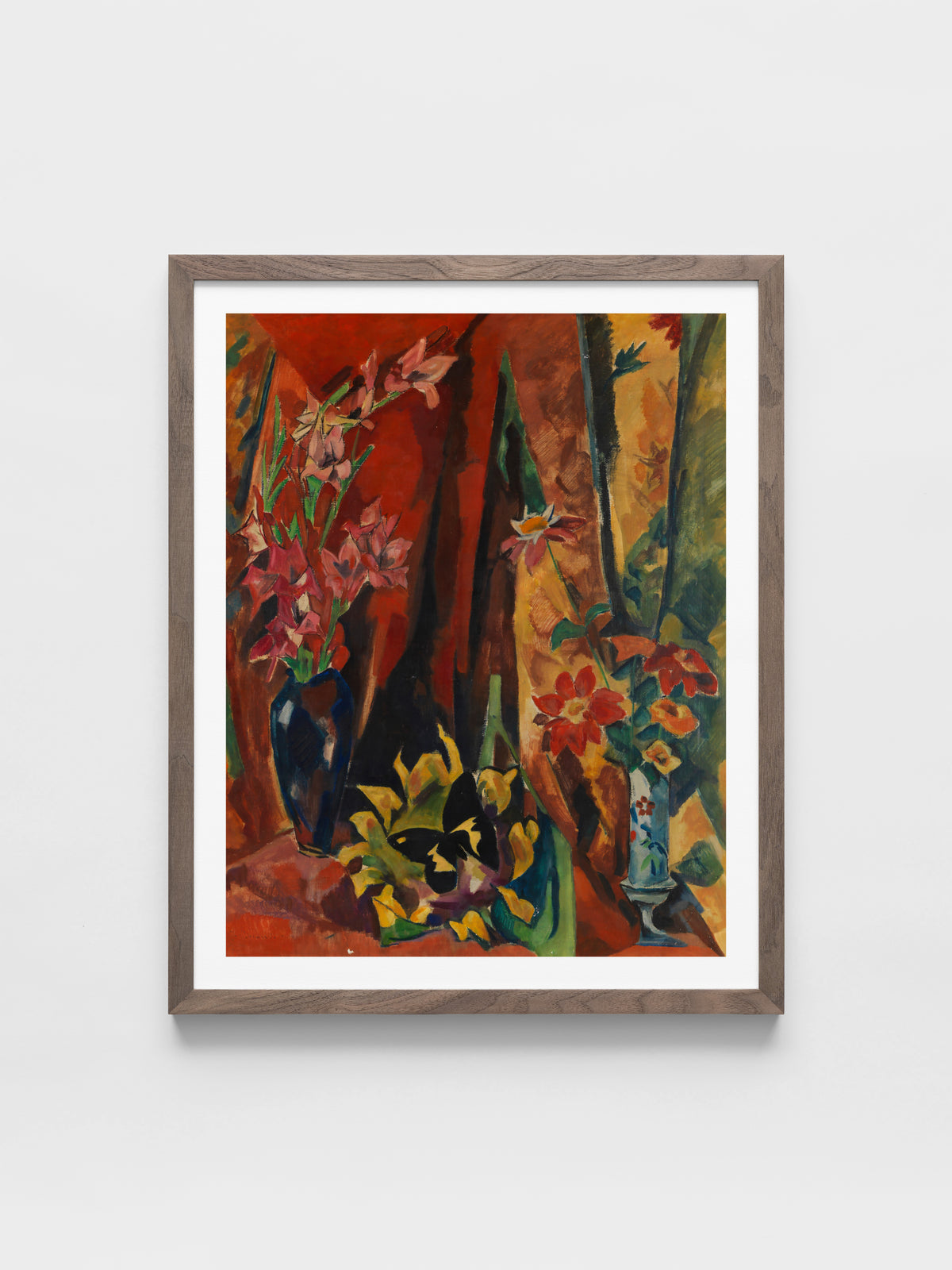 Flower Still Life with Butterfly