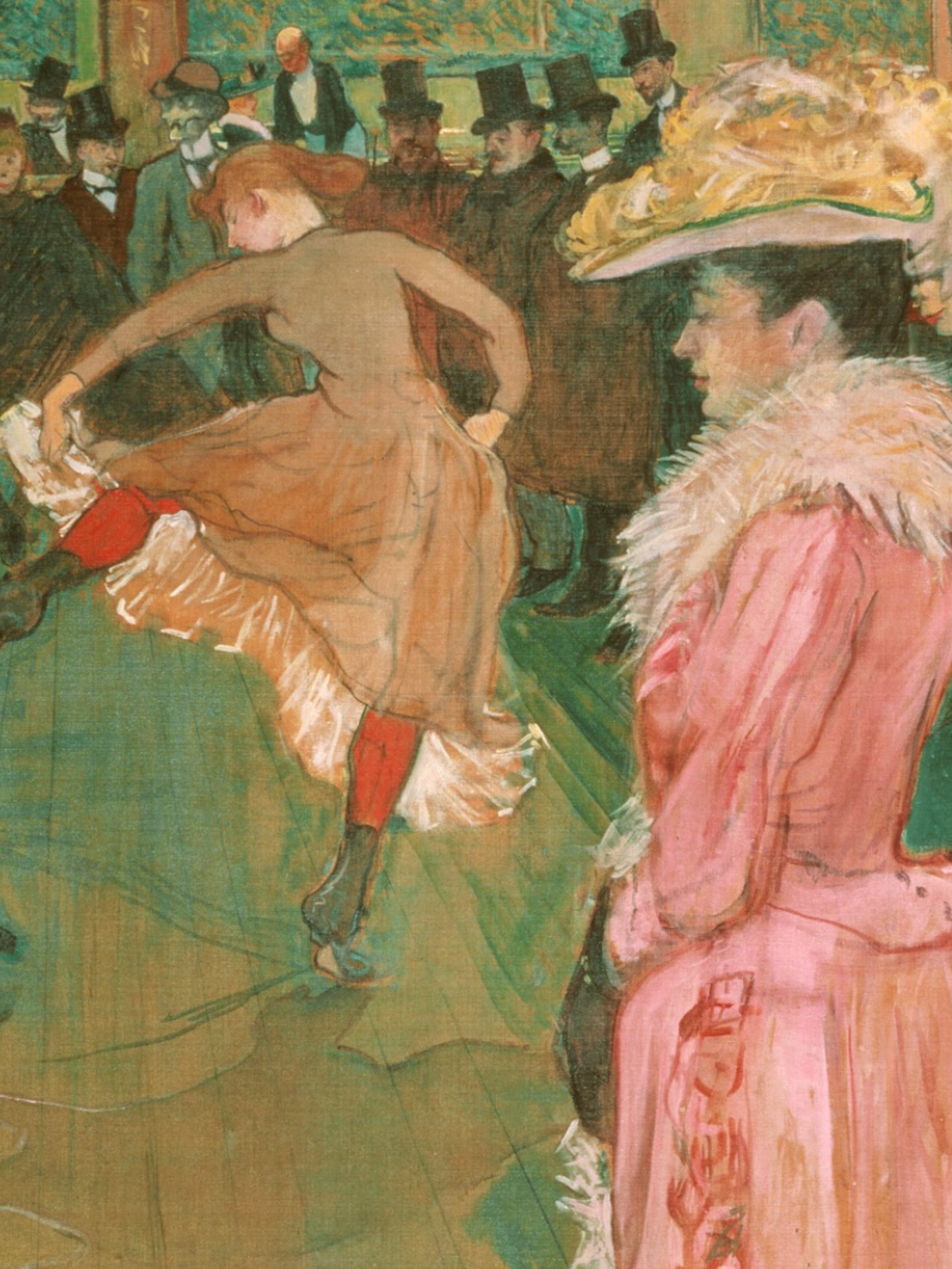Henri de Toulouse-Lautrec - At the Moulin Rouge: The Dance