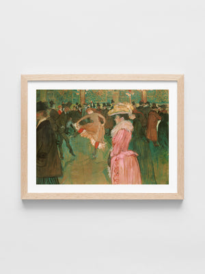Henri de Toulouse-Lautrec - At the Moulin Rouge: The Dance
