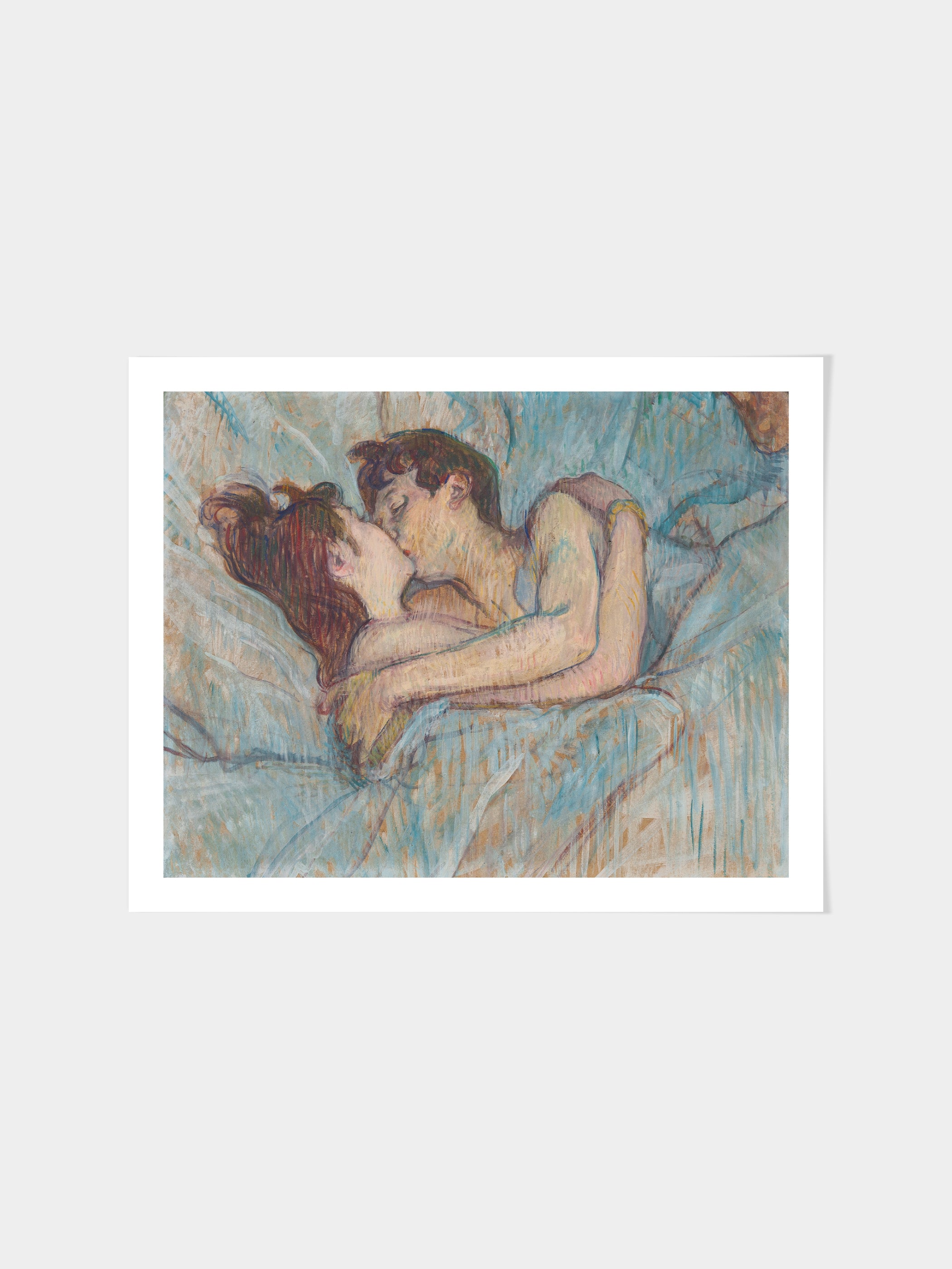 Henri de Toulouse-Lautrec - In bed: The kiss