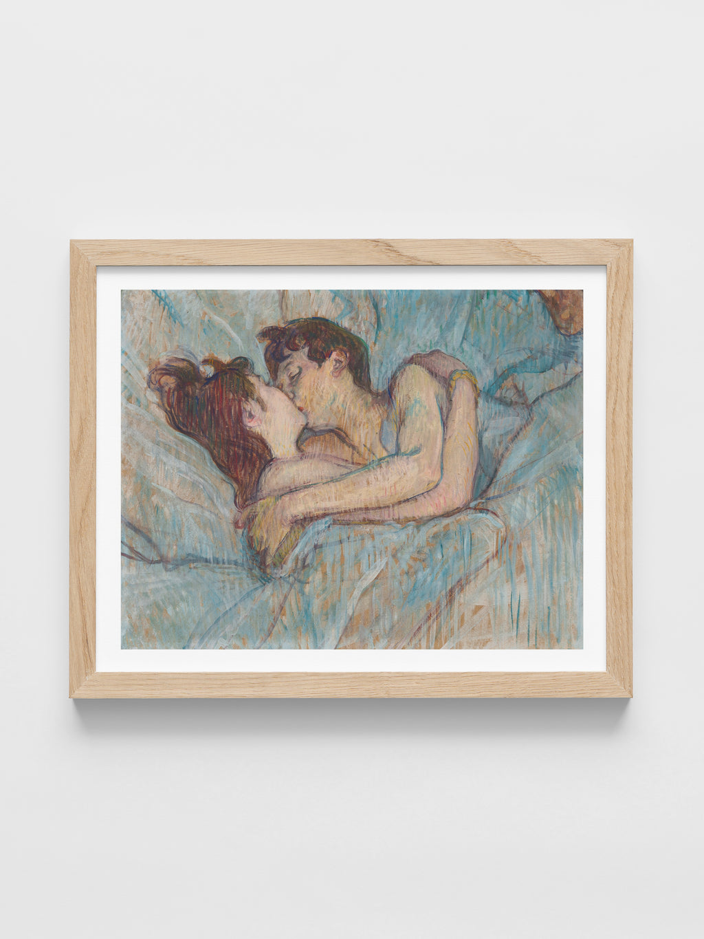 Henri de Toulouse-Lautrec - In bed: The kiss