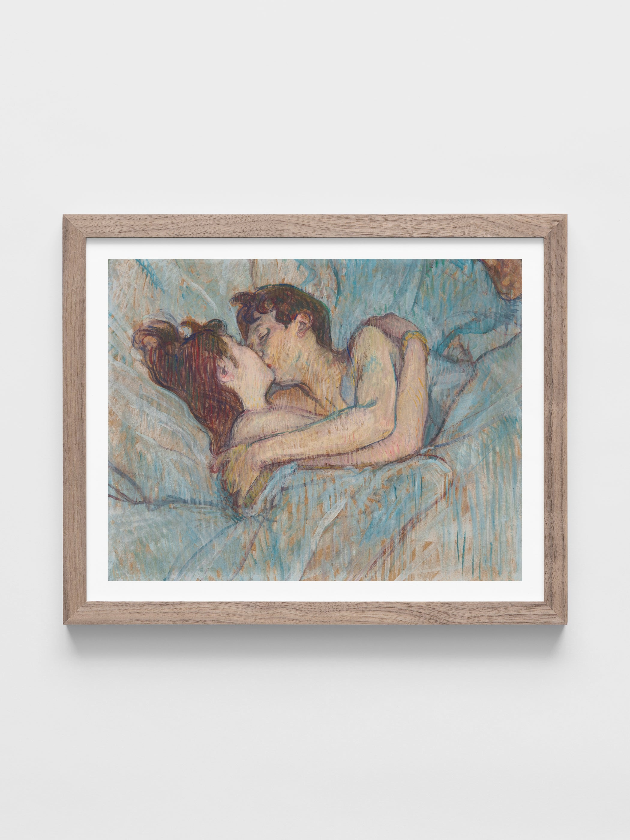 Henri de Toulouse-Lautrec - In bed: The kiss