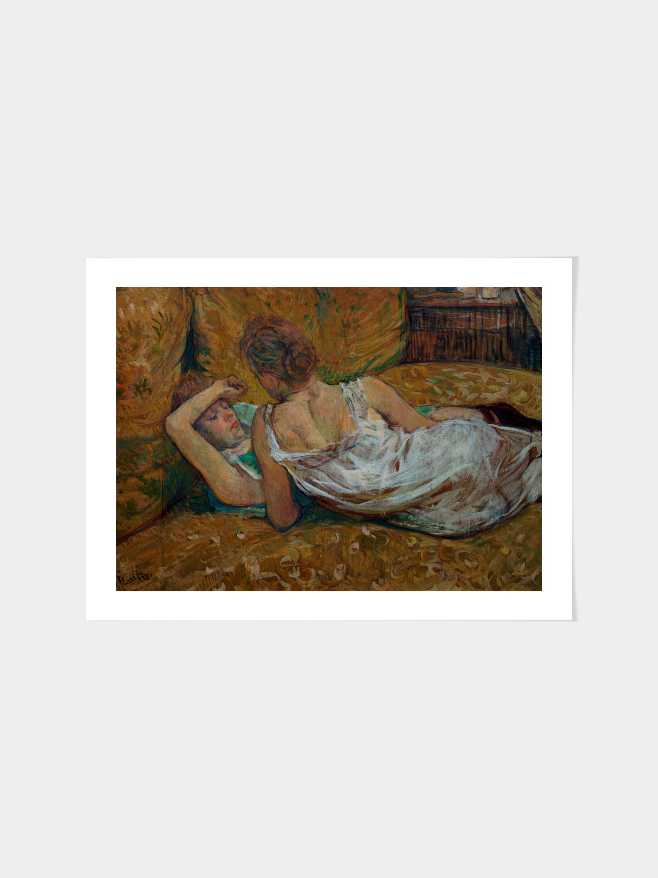 Henri de Toulouse-Lautrec - Two friends