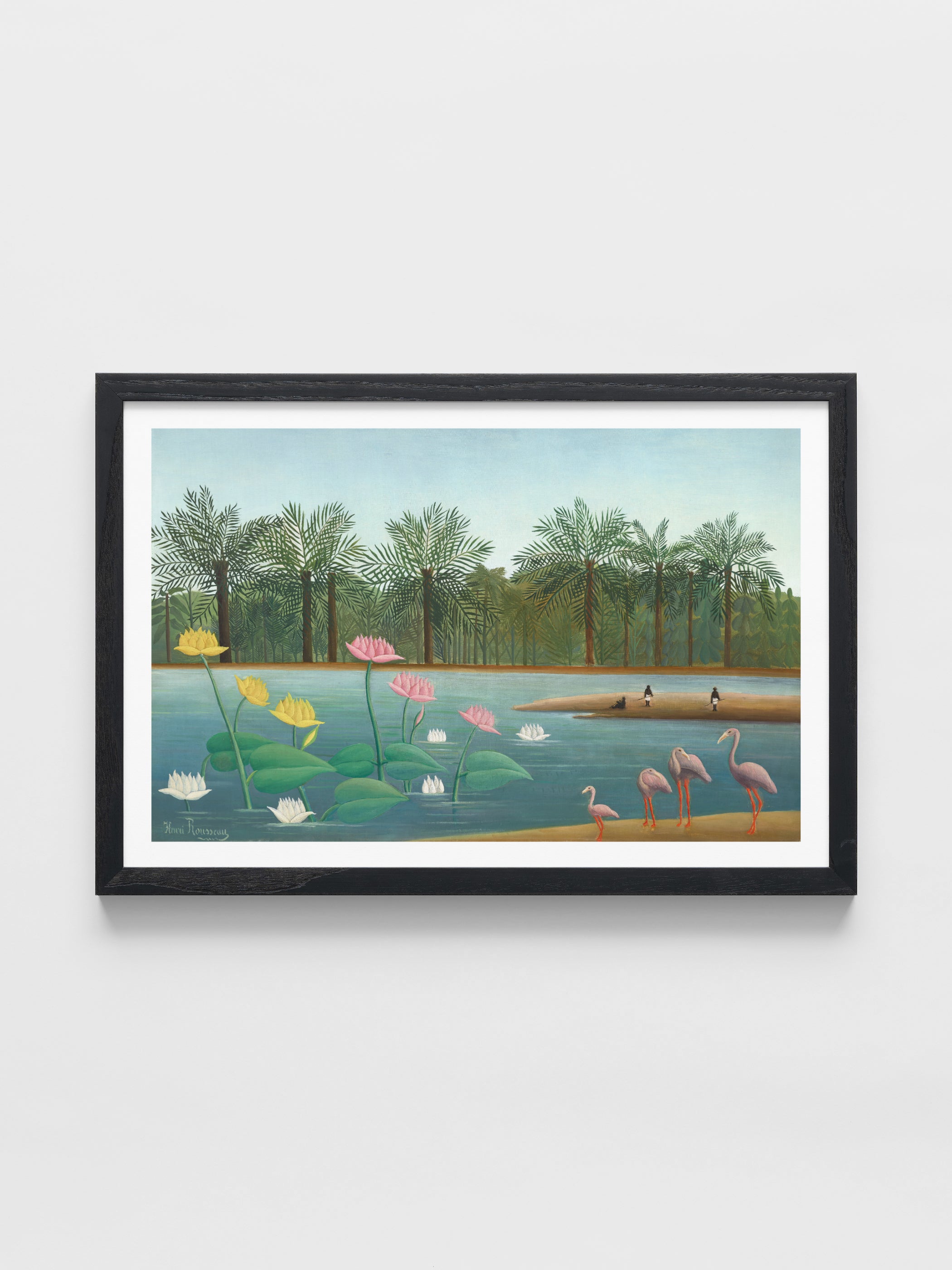 Henri J.F. Rousseau - Flamingos